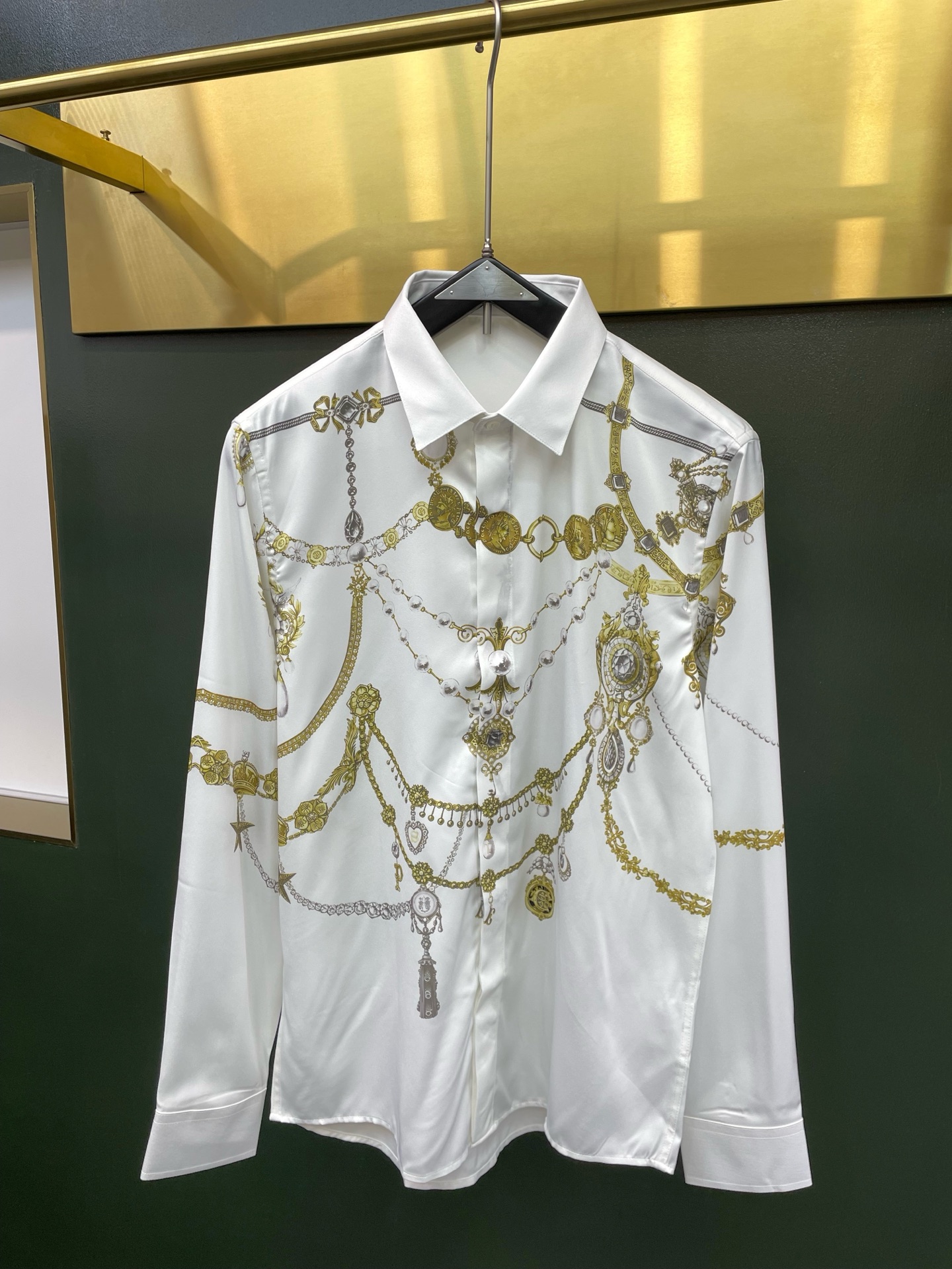 Dolce&Gabbana杜嘉班纳💥砸锅卖铁都要上的新款新款原单男士休闲长袖衬衫 高端定制 高端版本 时尚百搭爆款⚠️⚠