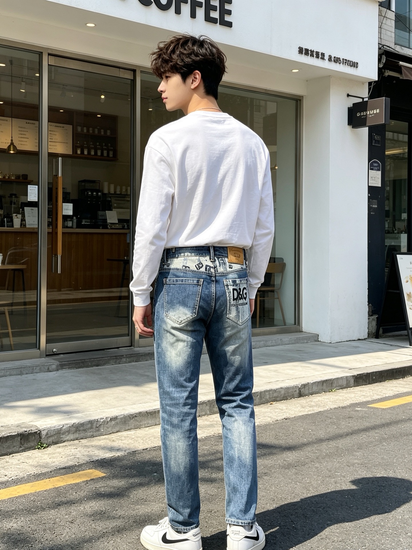Dolce&Gabbana杜嘉班纳💥砸锅卖铁都要上的新款新款休闲牛仔裤👖高端版本 专柜定制面料 透气舒适度高，细节无可挑