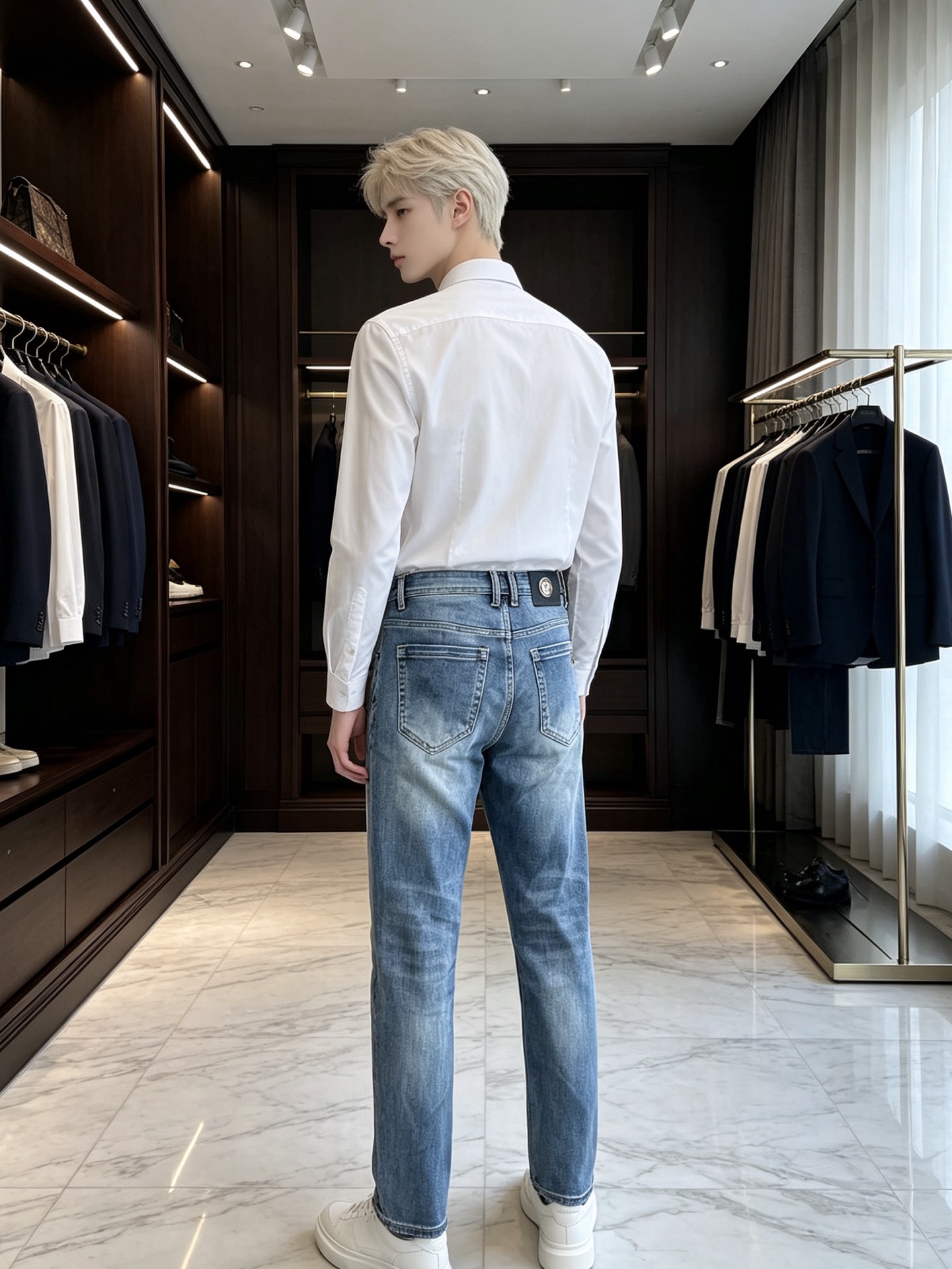 Burberry巴宝莉💥砸锅卖铁都要上的新款新款休闲牛仔裤👖高端版本 专柜定制面料 透气舒适度高，细节无可挑剔，品牌元素