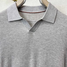 Loro Piana-Loro Piana诺悠翩雅💥砸锅卖铁都要上的新款新款原单男士针织短袖 高端定制 高端版本 时尚百 Loro Piana-Loro Piana诺悠翩雅💥砸锅卖铁都要上的新款新款原单男士针织短袖 高端定制 高端版本 时尚百