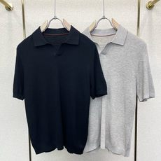 Loro Piana-Loro Piana诺悠翩雅💥砸锅卖铁都要上的新款新款原单男士针织短袖 高端定制 高端版本 时尚百 Loro Piana-Loro Piana诺悠翩雅💥砸锅卖铁都要上的新款新款原单男士针织短袖 高端定制 高端版本 时尚百