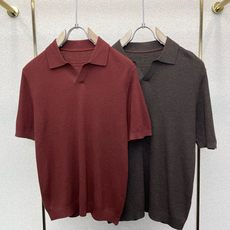 Loro Piana-Loro Piana诺悠翩雅💥砸锅卖铁都要上的新款新款原单男士针织短袖 高端定制 高端版本 时尚百 Loro Piana-Loro Piana诺悠翩雅💥砸锅卖铁都要上的新款新款原单男士针织短袖 高端定制 高端版本 时尚百