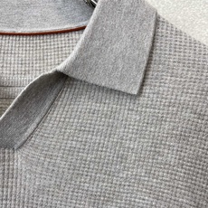 Loro Piana-Loro Piana诺悠翩雅💥砸锅卖铁都要上的新款新款原单男士针织短袖 高端定制 高端版本 时尚百 Loro Piana-Loro Piana诺悠翩雅💥砸锅卖铁都要上的新款新款原单男士针织短袖 高端定制 高端版本 时尚百