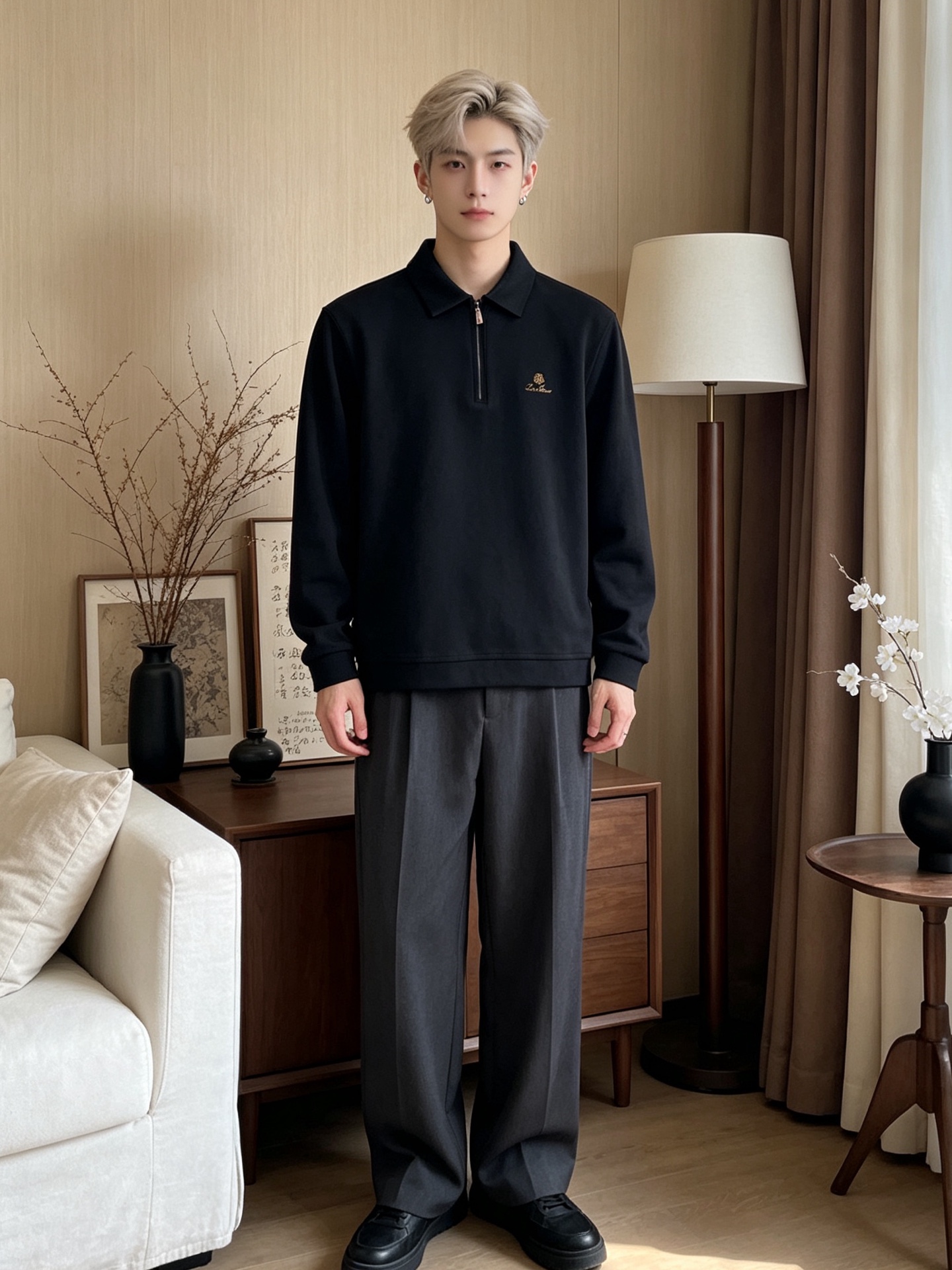 Loro Piana-Loro Piana诺悠翩雅💥砸锅卖铁都要上的新款新款原单男士休闲长袖 高端定制 高版本 时尚百搭