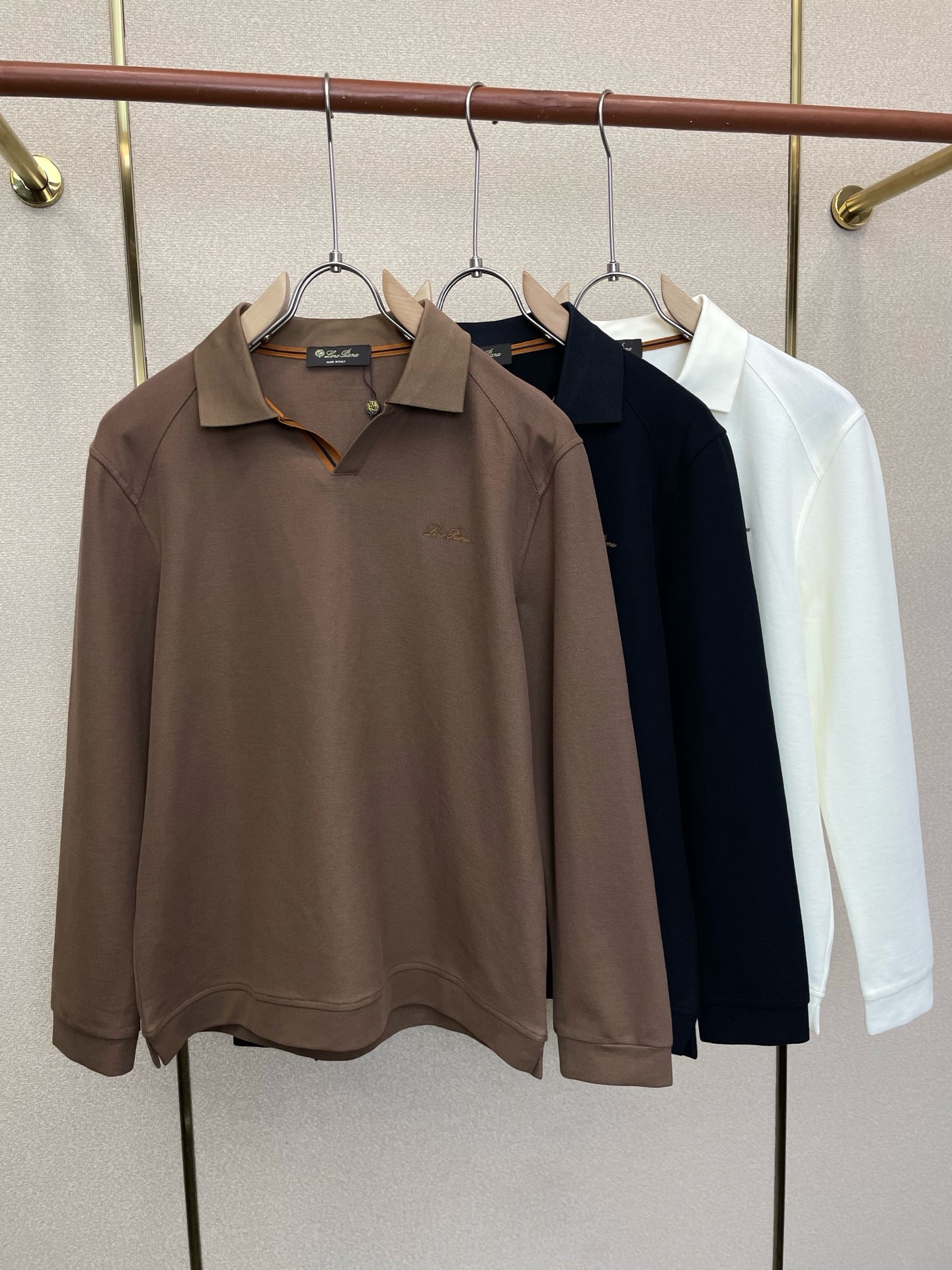 Loro Piana-Loro Piana诺悠翩雅💥砸锅卖铁都要上的新款新款原单男士休闲长袖 高端定制 高版本 时尚百搭