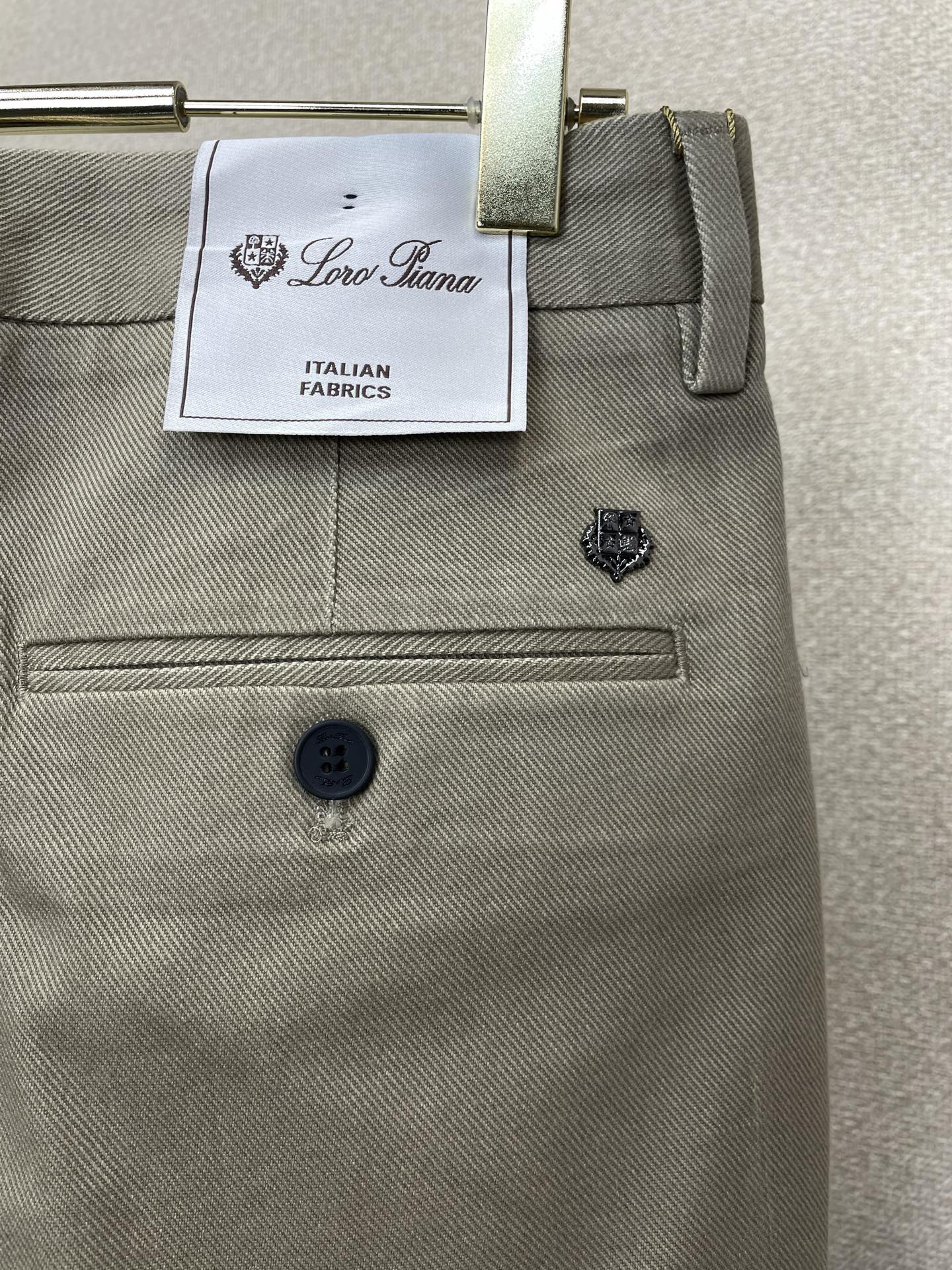 Loro Piana-Loro Piana诺悠翩雅💥砸锅卖铁都要上的新款新款 休闲裤 高端版本！专柜定制面料 透气舒适度