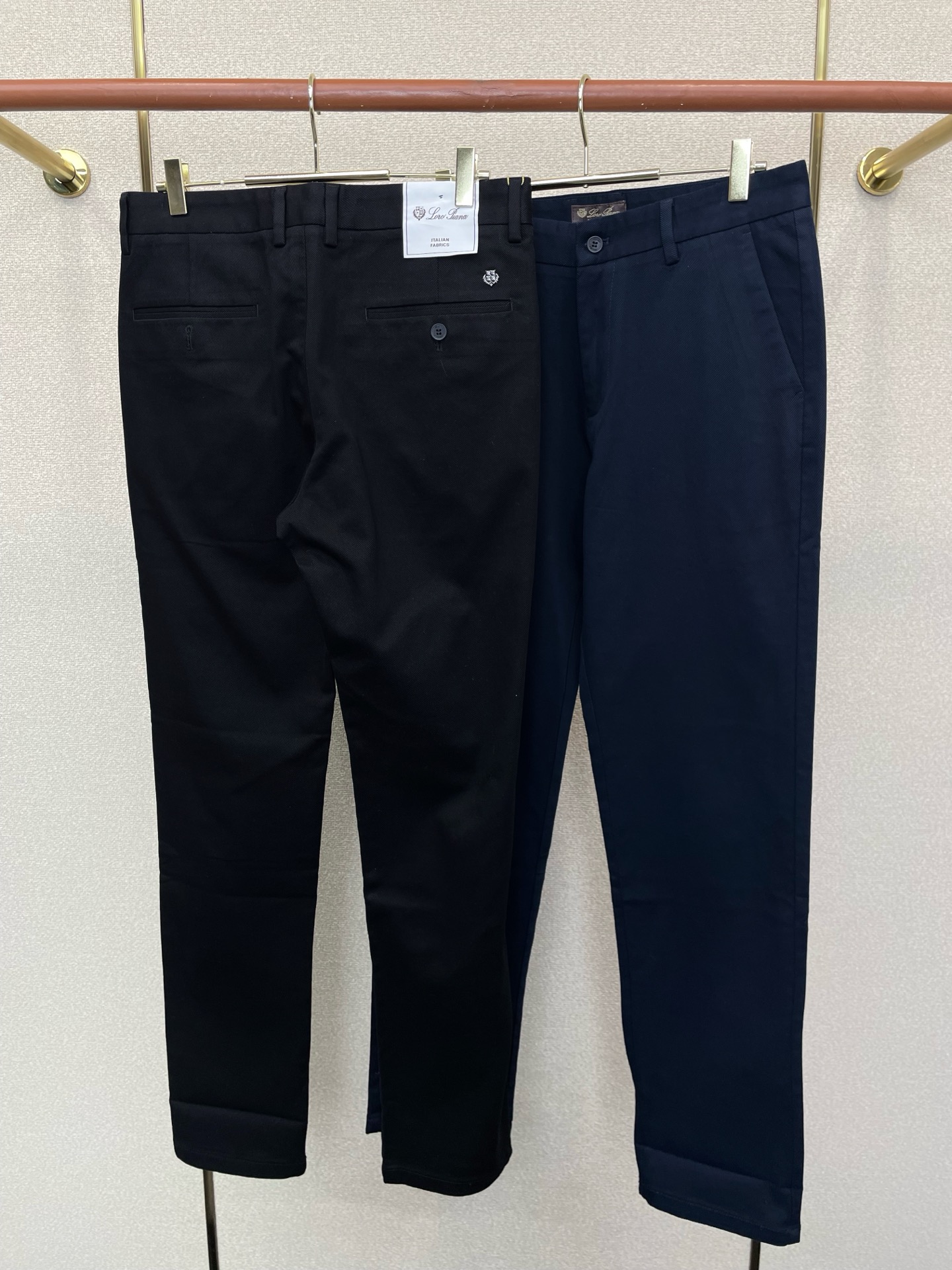 Loro Piana-Loro Piana诺悠翩雅💥砸锅卖铁都要上的新款新款 休闲裤 高端版本！专柜定制面料 透气舒适度