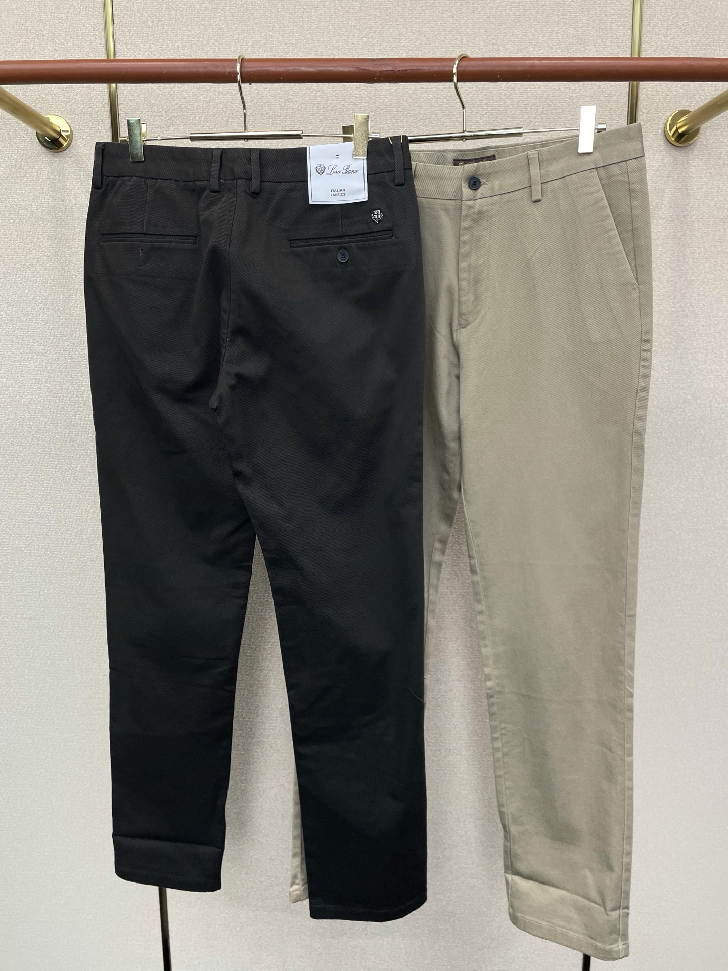 Loro Piana-Loro Piana诺悠翩雅💥砸锅卖铁都要上的新款新款 休闲裤 高端版本！专柜定制面料 透气舒适度