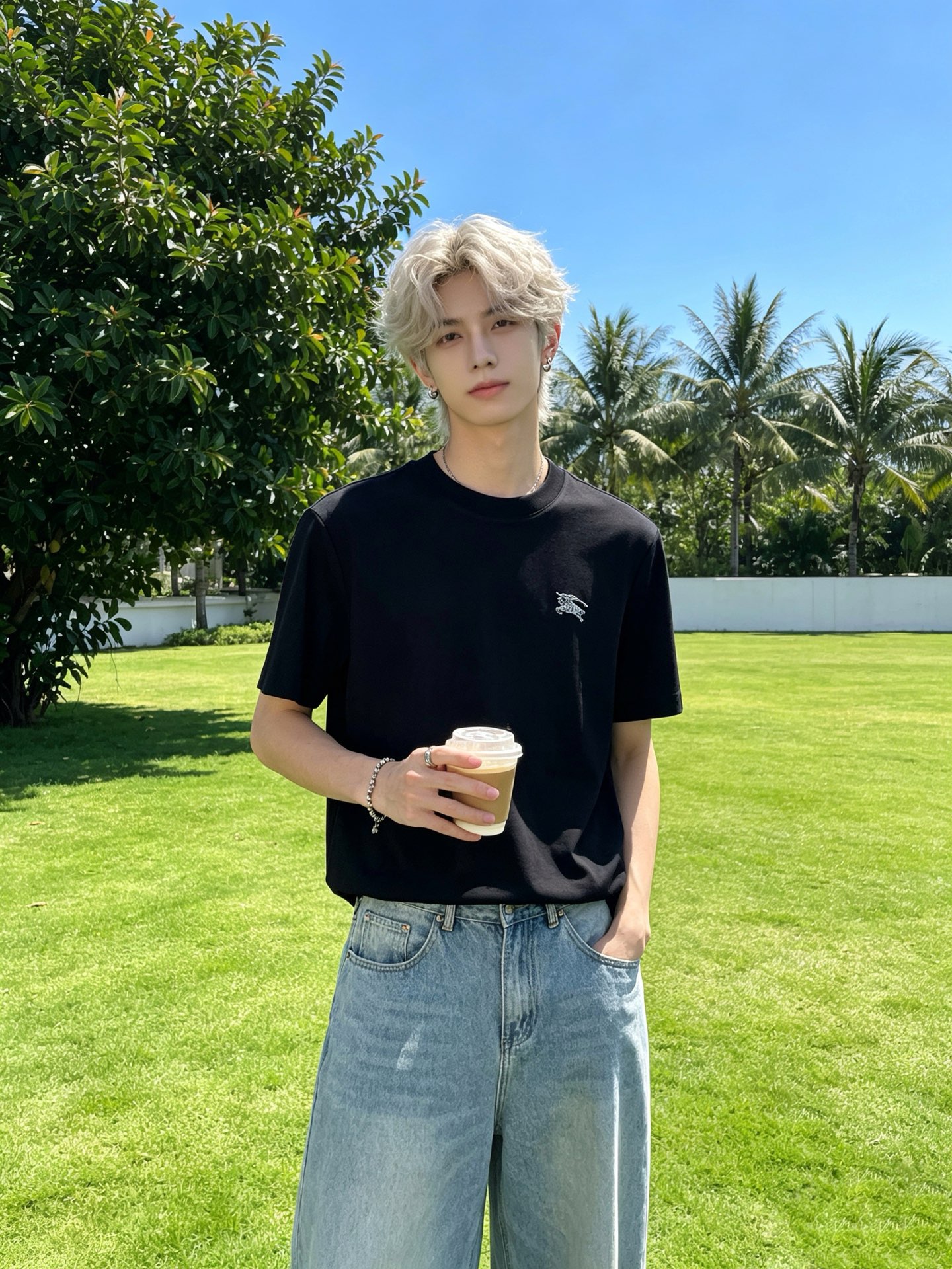 Burberry巴宝莉💥砸锅卖铁都要上的新款新款原单男士休闲短袖 高端定制 高端版本 时尚百搭爆款⚠️⚠️✨✨进口面料 