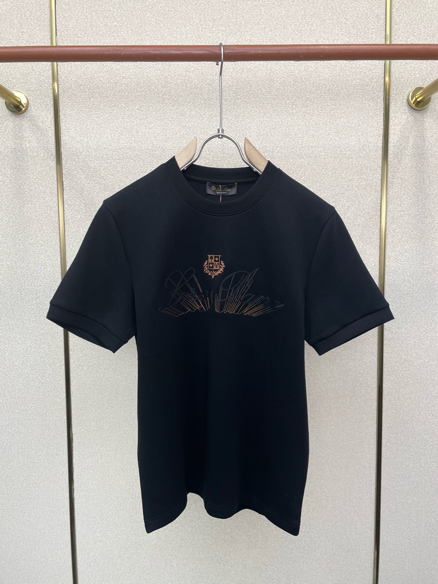 Loro Piana-Loro Piana诺悠翩雅💥砸锅卖铁都要上的新款新款原单男士休闲短袖 高端定制 高端版本 时尚百