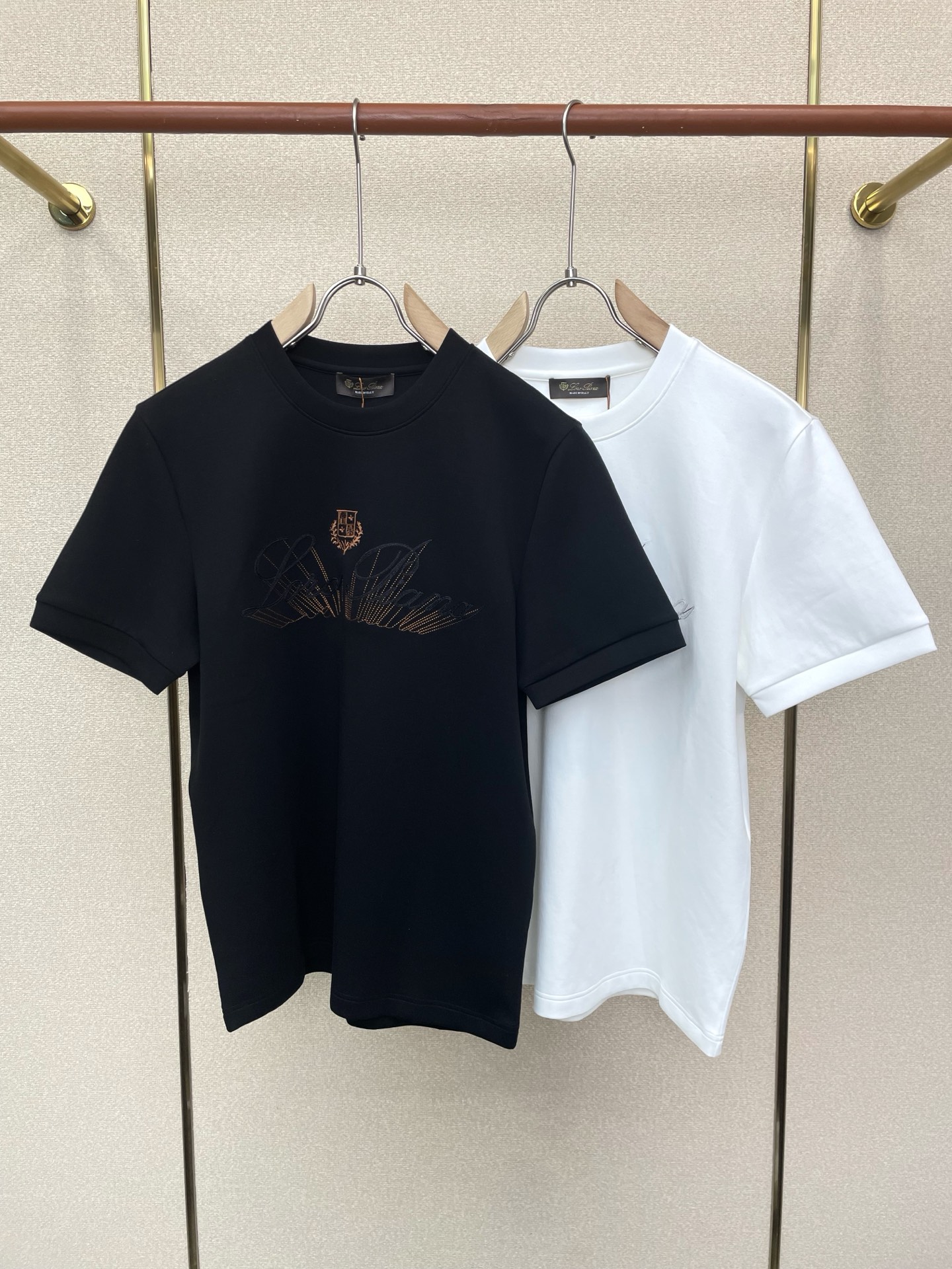 Loro Piana-Loro Piana诺悠翩雅💥砸锅卖铁都要上的新款新款原单男士休闲短袖 高端定制 高端版本 时尚百