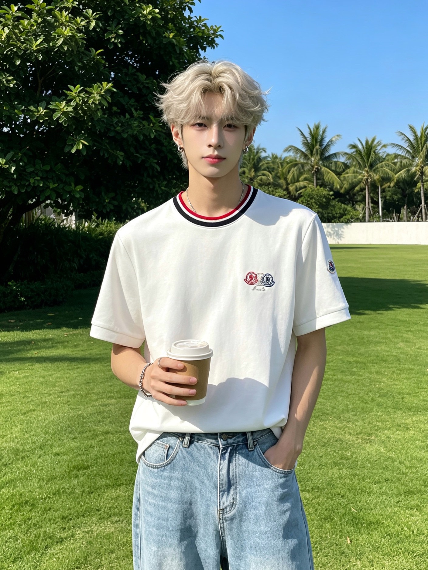 Moncler蒙口💥砸锅卖铁都要上的新款新款原单男士休闲短袖 高端定制 高端版本 时尚百搭爆款⚠️⚠️✨✨进口面料 手感