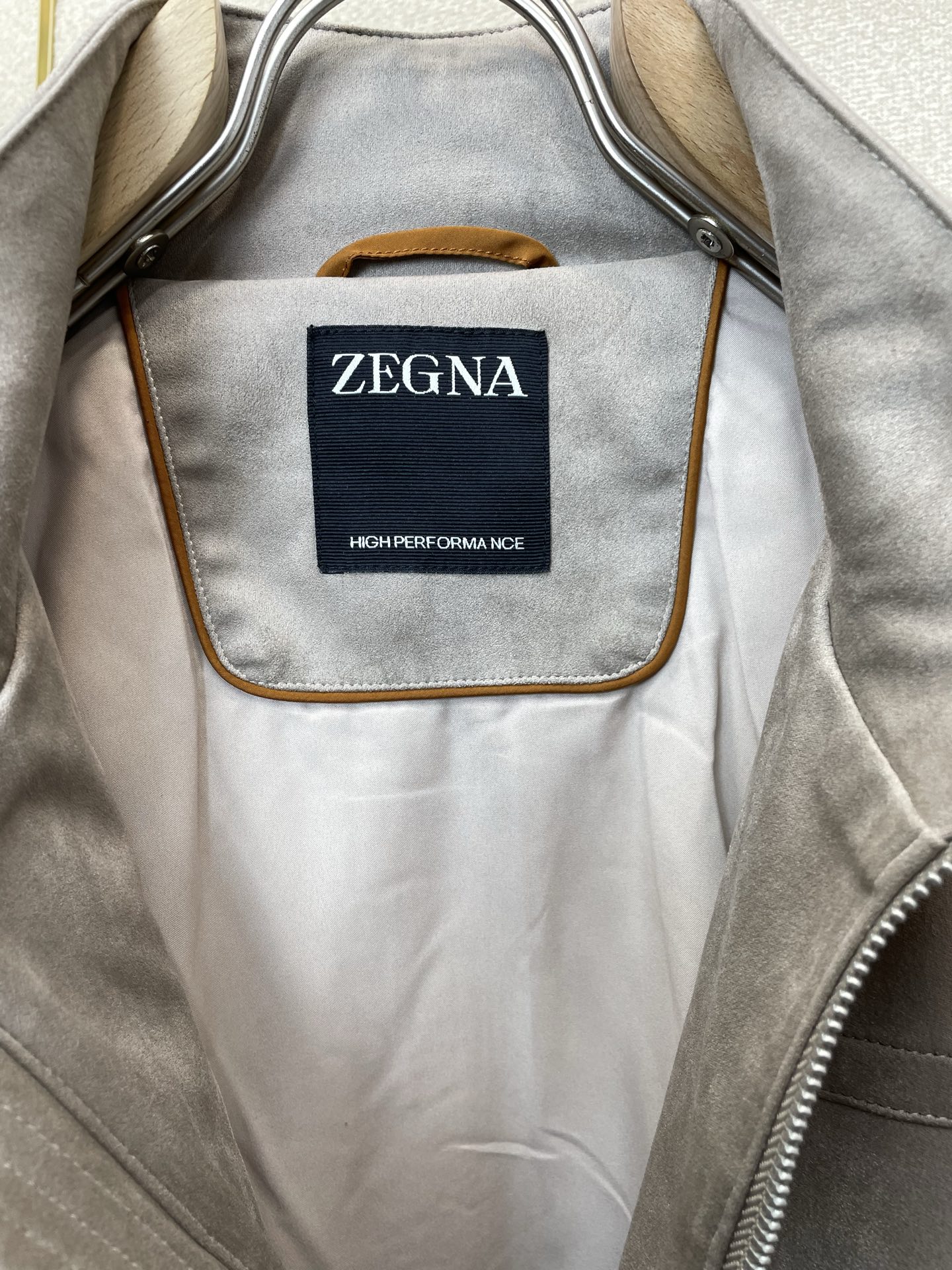 ZEGNA杰尼亚💥砸锅卖铁都要上的新款新款原单男士休闲麂皮拼接外套 高端定制 高版本 时尚百搭爆款⚠️⚠️✨✨进口面料 