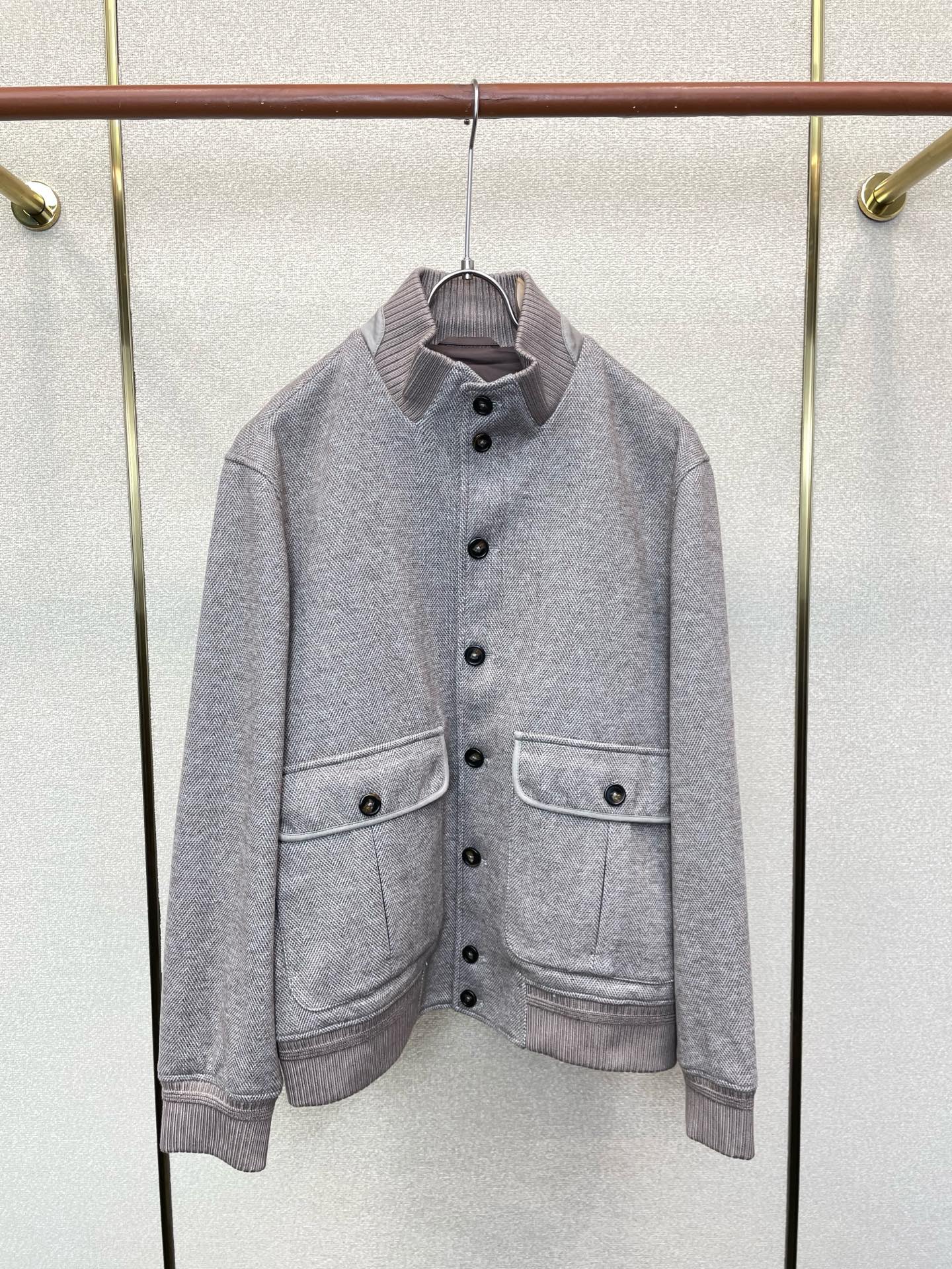 Loro Piana-Loro Piana诺悠翩雅💥砸锅卖铁都要上的新款新款原单男士休闲夹克外套 高端定制 高版本 时尚