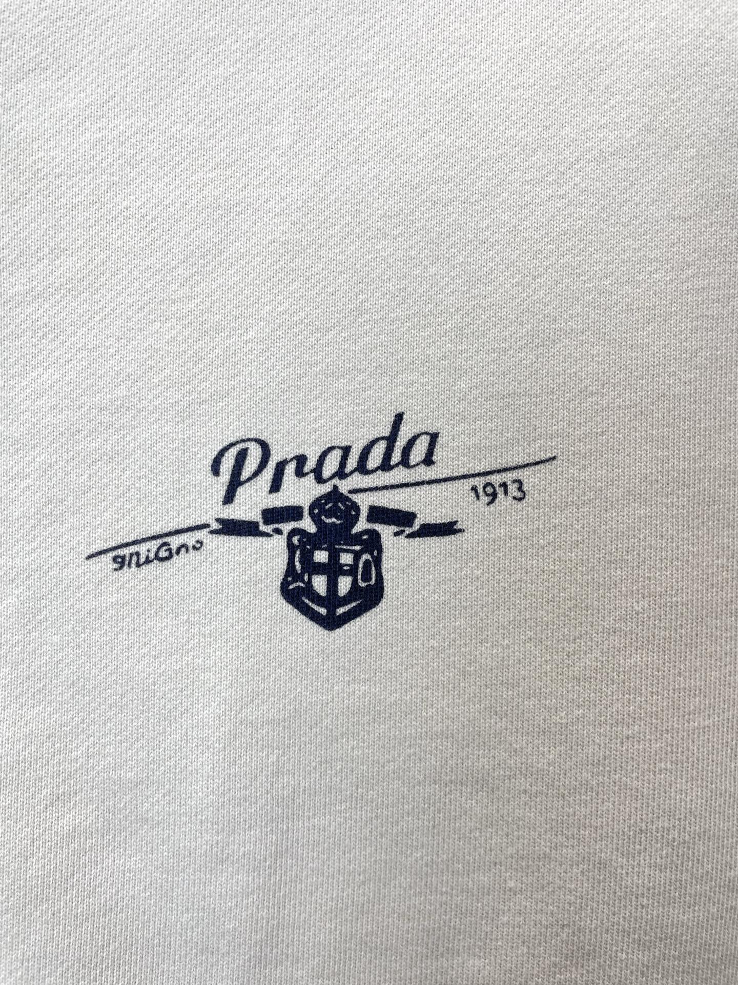 Prada普拉达💥砸锅卖铁都要上的新款新款原单男士休闲连帽外套 高端定制 高端版本 时尚百搭爆款⚠️⚠️✨✨进口面料 手