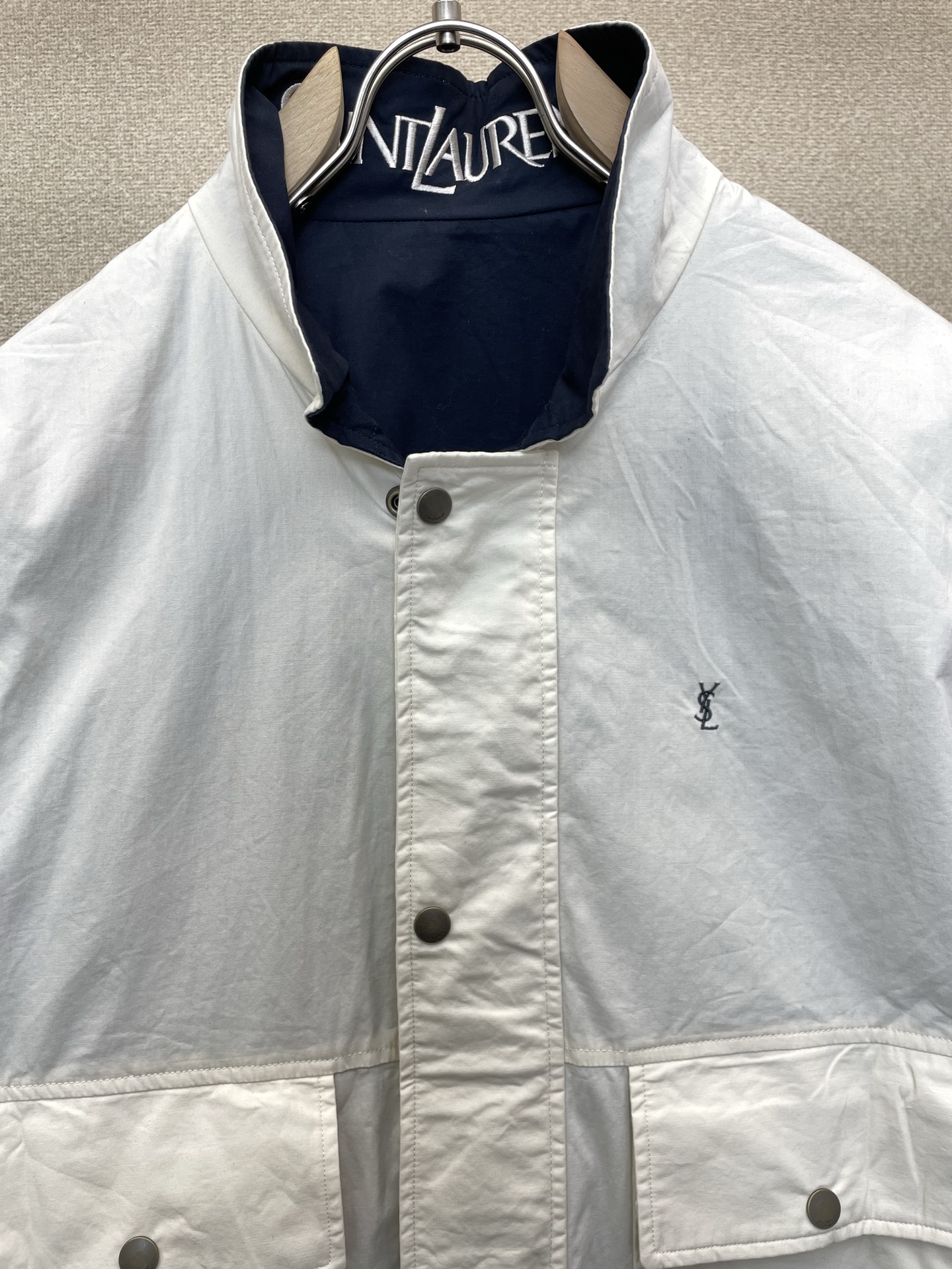 SAINT LAURENT圣罗兰👚砸锅卖铁都要上的新款👚新款女装休闲两面穿夹克 高端版本！独特设计 专柜定制面料 透气舒