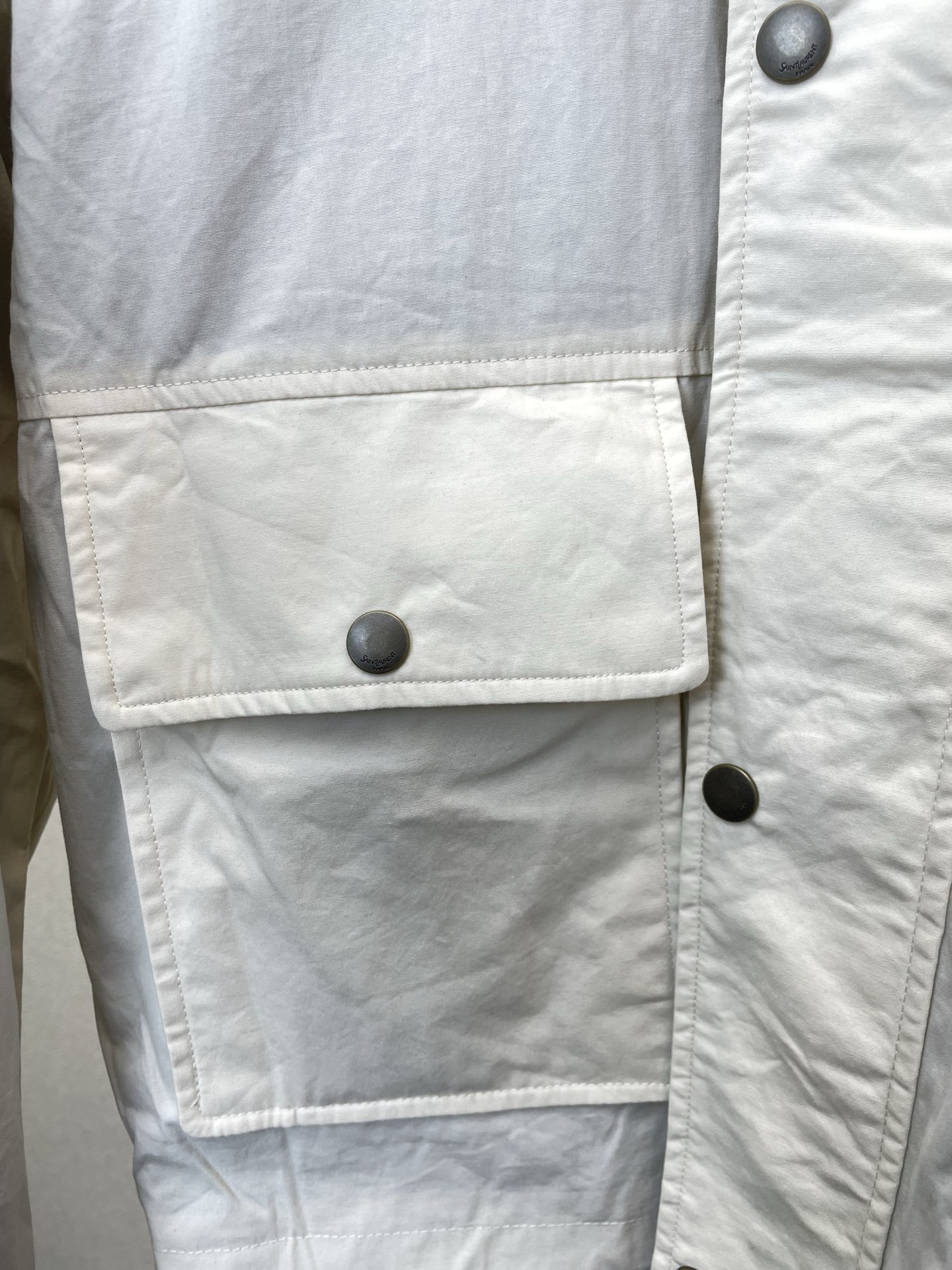 SAINT LAURENT圣罗兰👚砸锅卖铁都要上的新款👚新款女装休闲两面穿夹克 高端版本！独特设计 专柜定制面料 透气舒