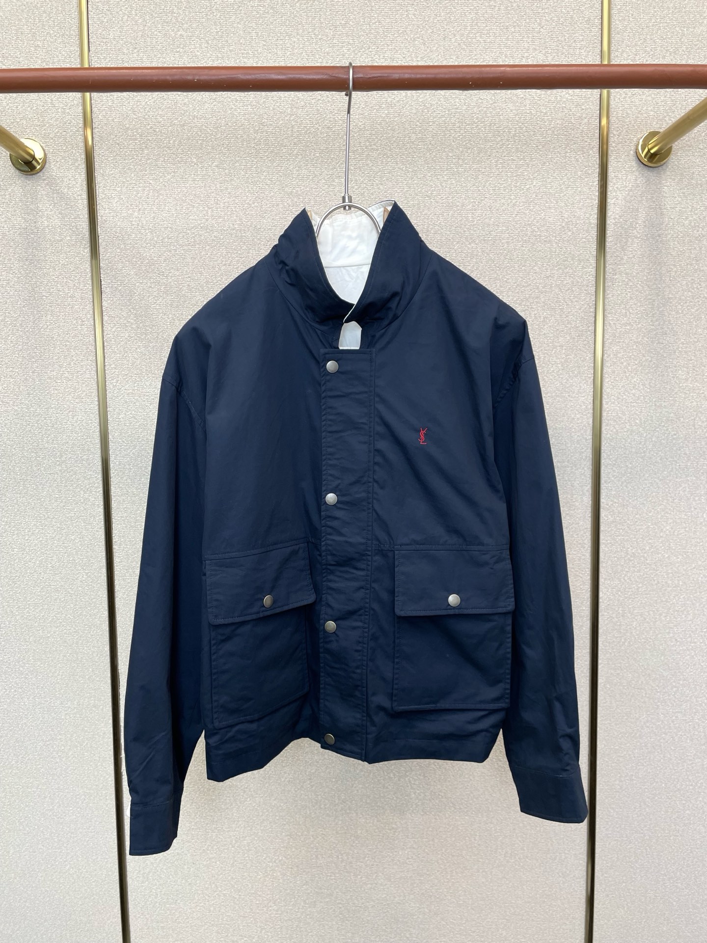 SAINT LAURENT圣罗兰👚砸锅卖铁都要上的新款👚新款女装休闲两面穿夹克 高端版本！独特设计 专柜定制面料 透气舒