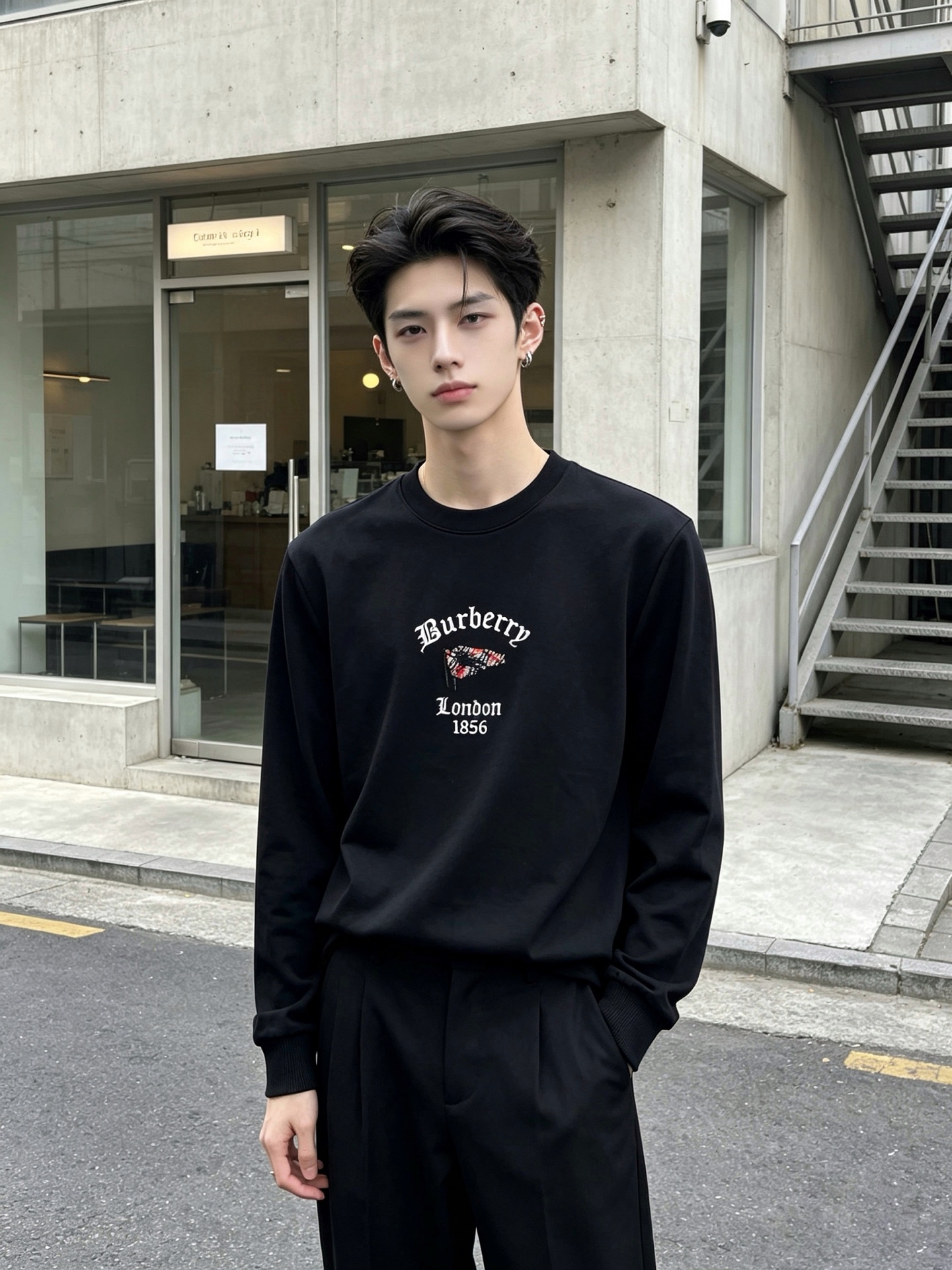 Burberry巴宝莉💥砸锅卖铁都要上的新款新款原单男士休闲长袖 高端定制 高版本 时尚百搭爆款⚠️⚠️✨✨进口面料 手