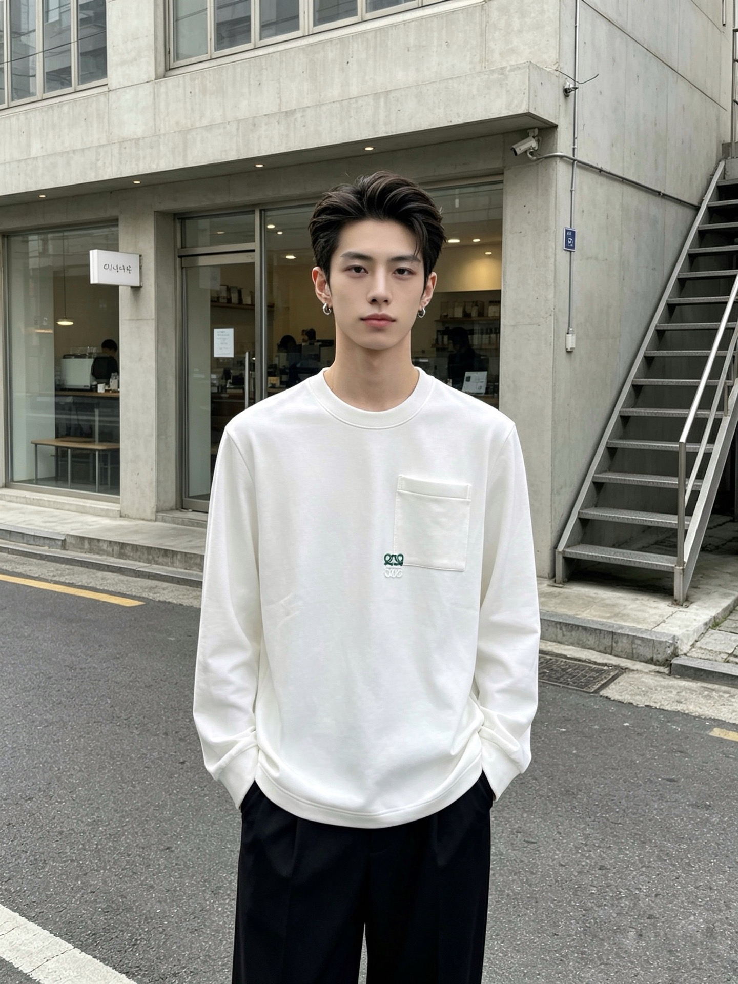 LOEWE罗意威💥砸锅卖铁都要上的新款新款原单男士休闲长袖 高端定制 高版本 时尚百搭爆款⚠️⚠️✨✨进口面料 手感超柔