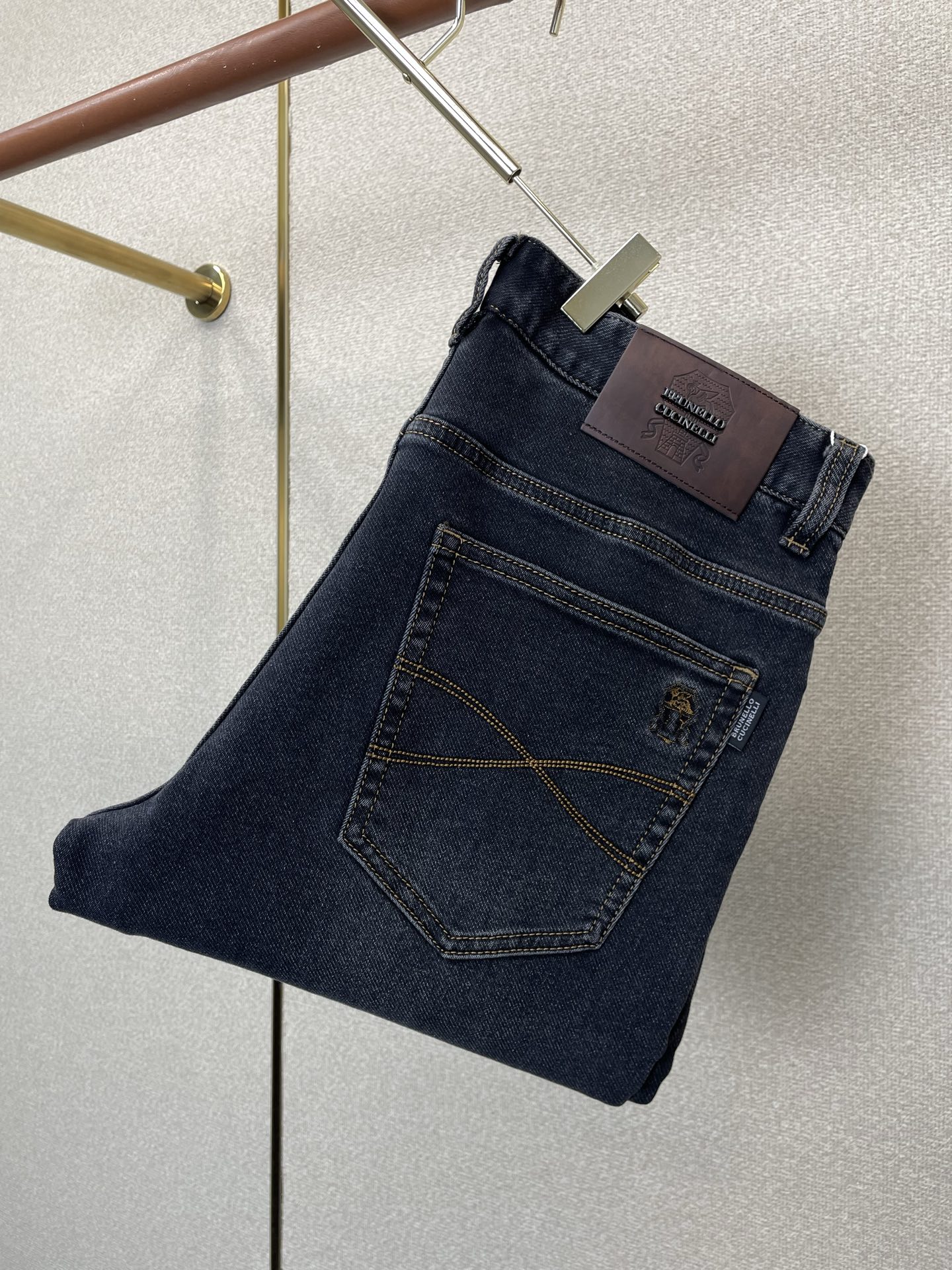 BC-Brunello Cucineli 布鲁内洛·库奇内利💥独家专供新款牛仔裤👖高端版本！专柜定制面料 透气舒适度高，