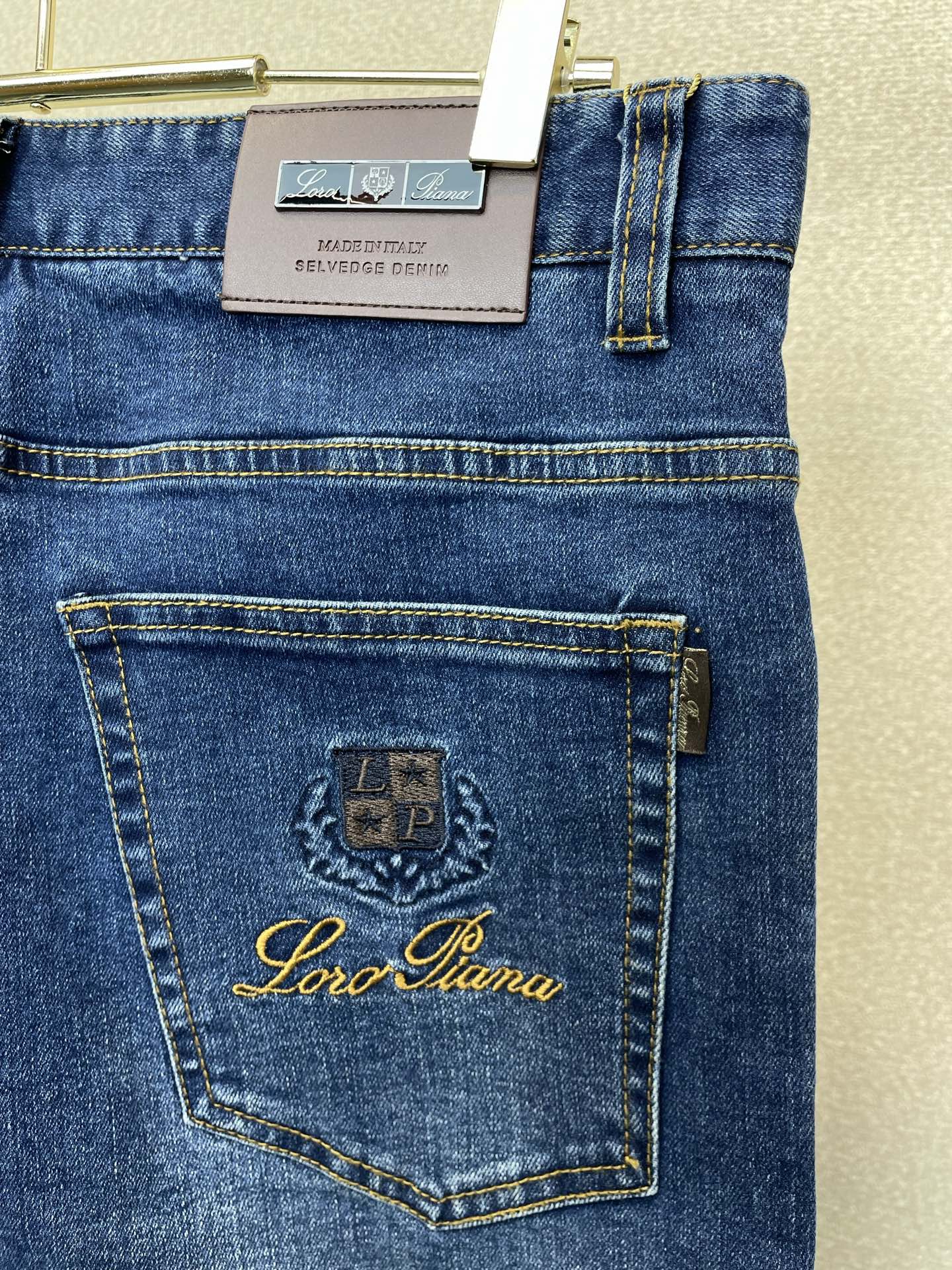 Loro Piana-Loro Piana诺悠翩雅💥独家专供新款牛仔裤👖高端版本！专柜定制面料 透气舒适度高，细节无可挑