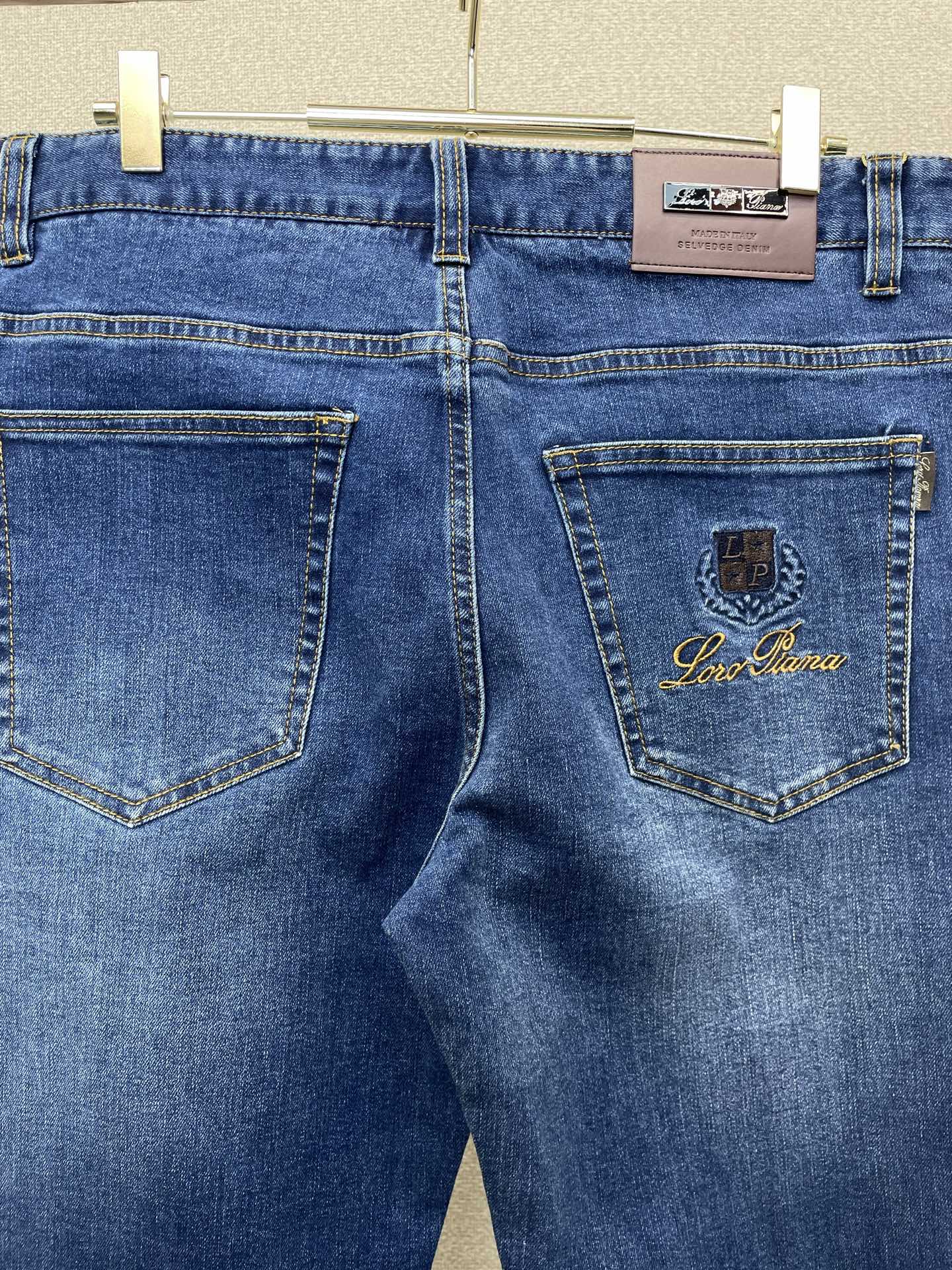 Loro Piana-Loro Piana诺悠翩雅💥独家专供新款牛仔裤👖高端版本！专柜定制面料 透气舒适度高，细节无可挑