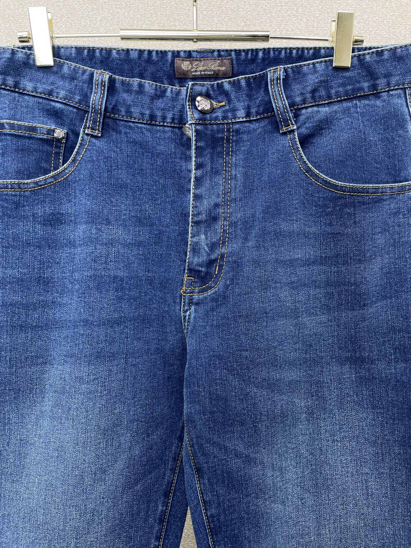 Loro Piana-Loro Piana诺悠翩雅💥独家专供新款牛仔裤👖高端版本！专柜定制面料 透气舒适度高，细节无可挑