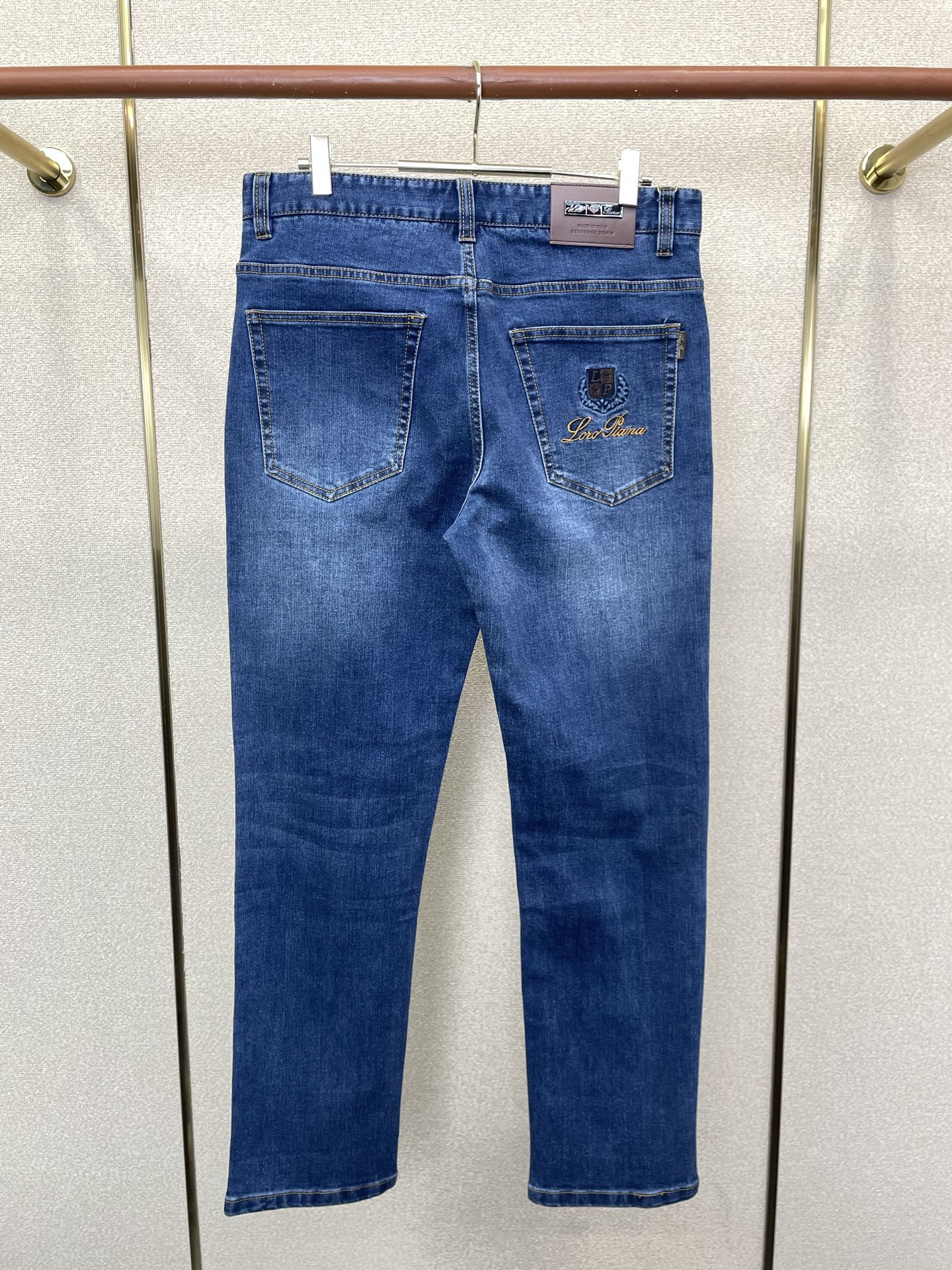 Loro Piana-Loro Piana诺悠翩雅💥独家专供新款牛仔裤👖高端版本！专柜定制面料 透气舒适度高，细节无可挑