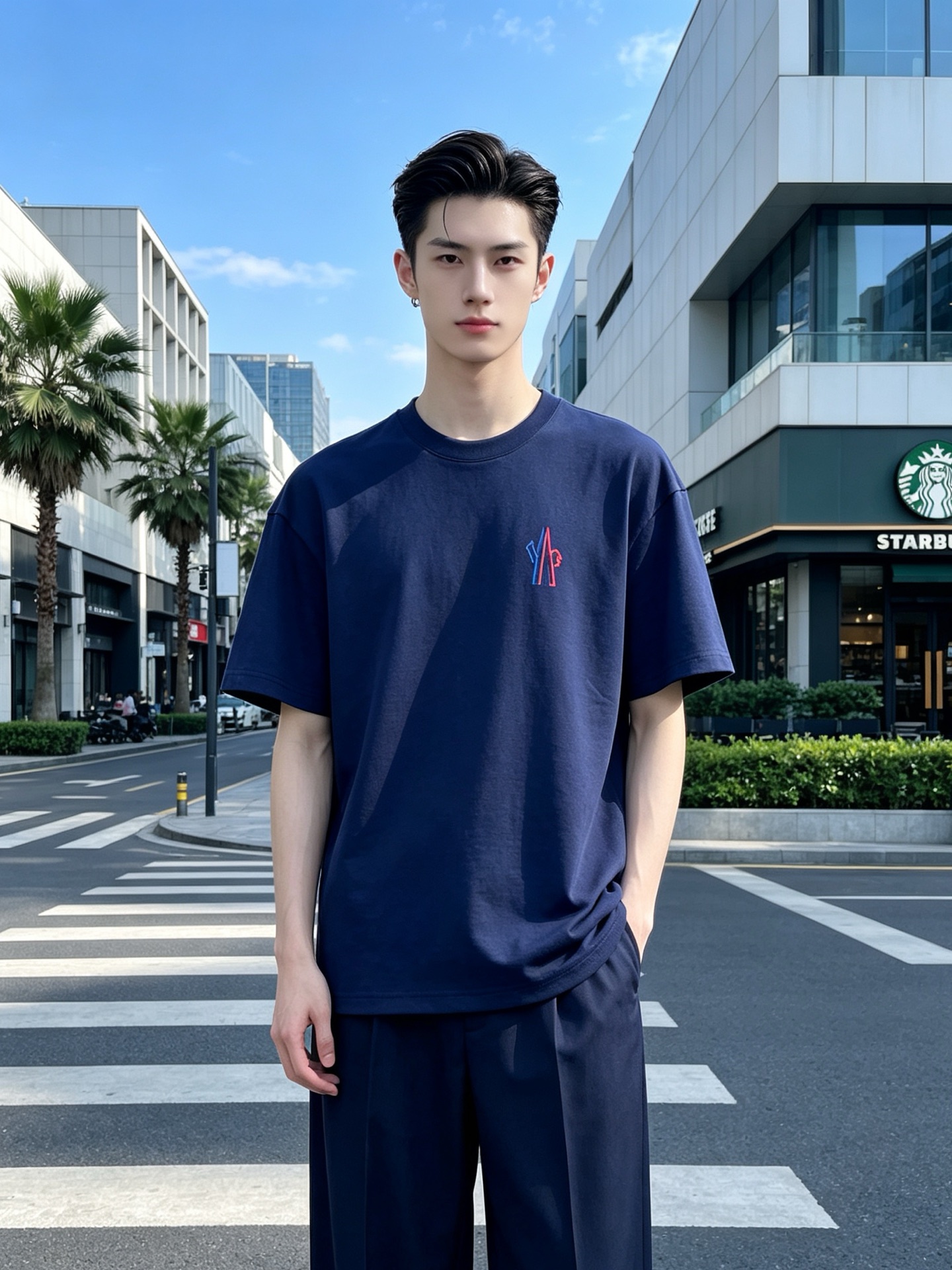 Moncler蒙口💥独家专供新款原单男士休闲短袖 高端定制 高端版本 时尚百搭爆款⚠️⚠️✨✨进口面料 手感超柔软细腻 