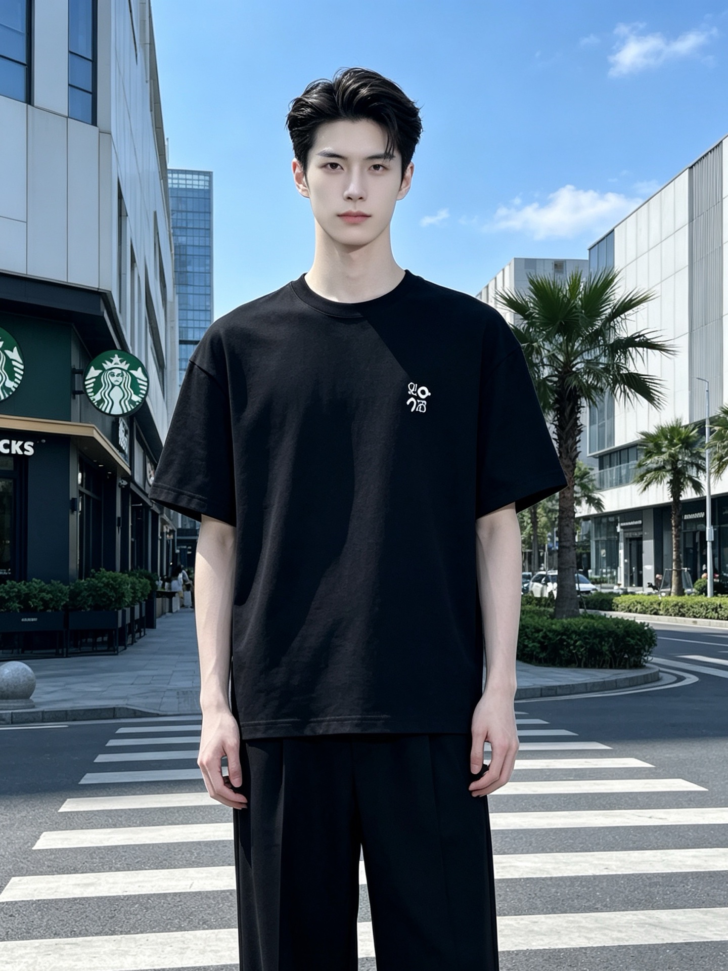 LOEWE罗意威💥独家专供新款原单男士休闲短袖 高端定制 高端版本 时尚百搭爆款⚠️⚠️✨✨进口面料 手感超柔软细腻  
