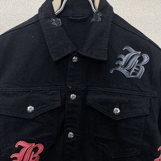 Chrome hearts克罗心💥独家专供新款原单男士休闲牛仔外套 高端定制 高端版本 时尚百搭爆款⚠️⚠️✨✨进口面料 Chrome hearts克罗心💥独家专供新款原单男士休闲牛仔外套 高端定制 高端版本 时尚百搭爆款⚠️⚠️✨✨进口面料