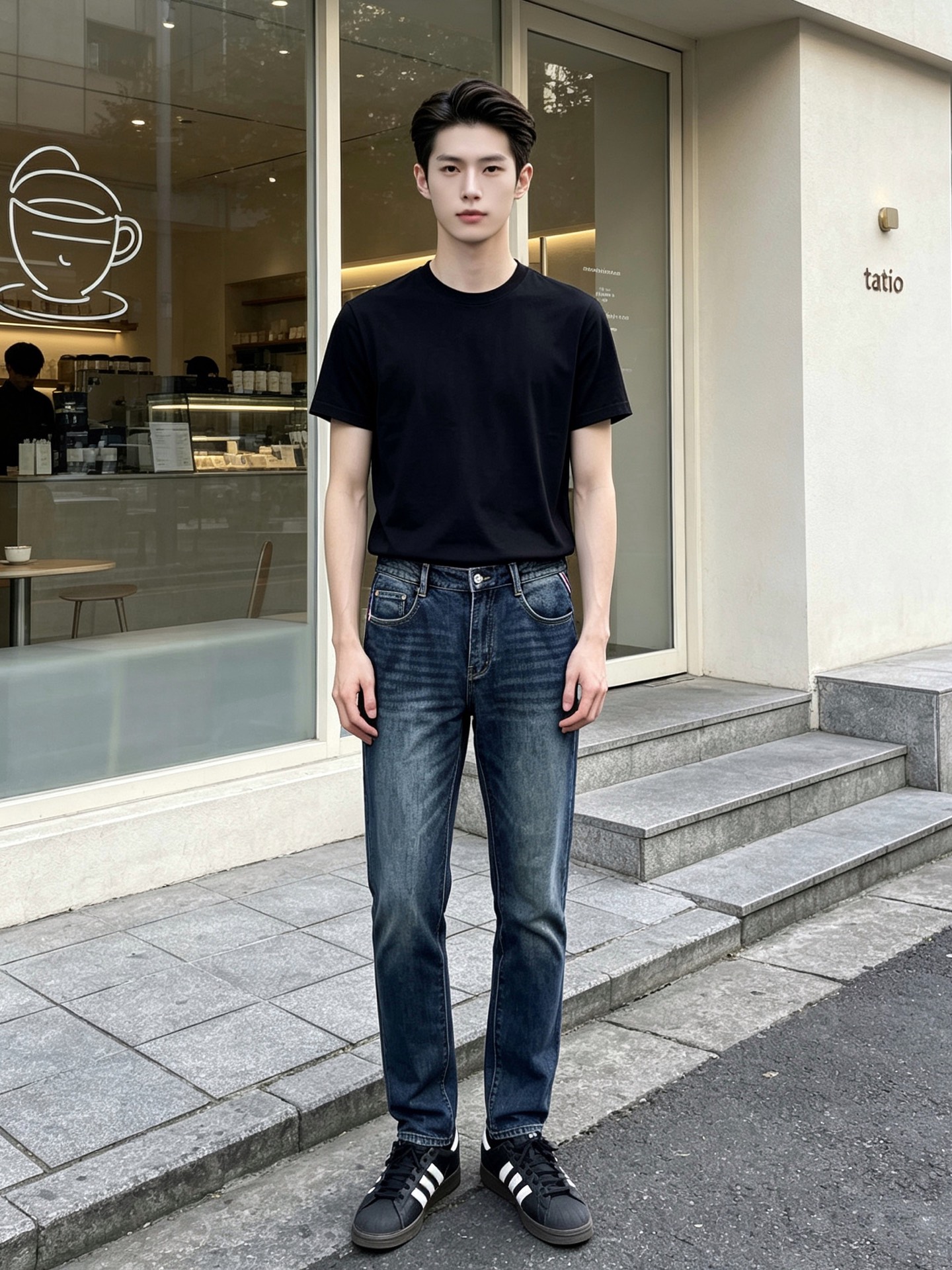 Moncler蒙口💥独家专供新款休闲牛仔裤👖高端版本 专柜定制面料 透气舒适度高，细节无可挑剔，品牌元素设计理念，体现高