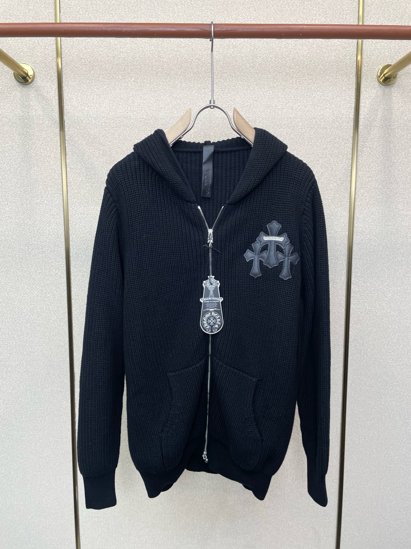 Chrome hearts克罗心👚独家专供👚新款女装休闲毛衣 高端版本！独特设计 专柜定制面料 透气舒适度高，细节无可挑