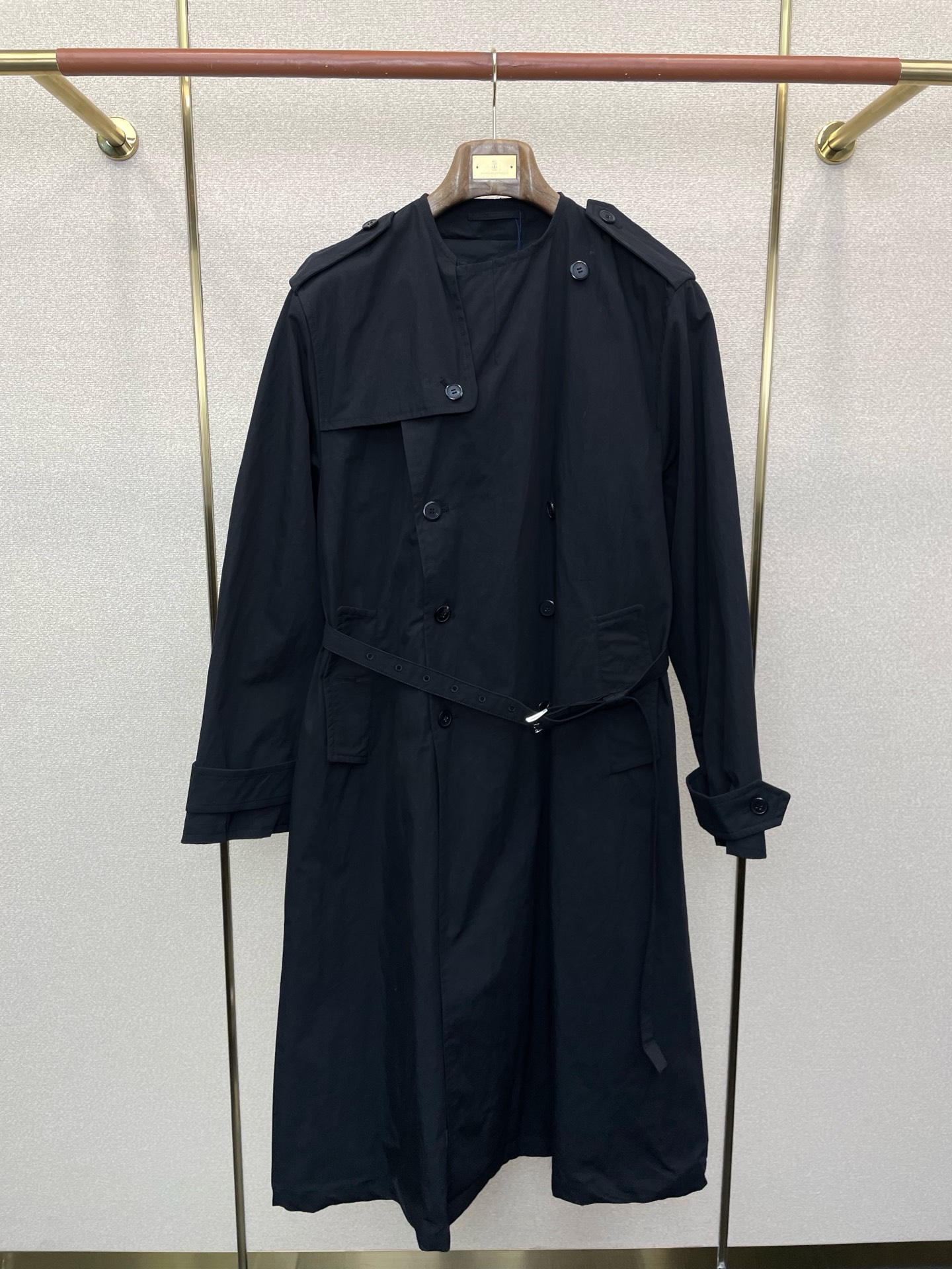 Prada普拉达💥独家专供新款原单男士休闲超长款风衣🧥高端定制 高版本 时尚百搭爆款⚠️⚠️✨✨进口面料 手感超柔软细腻