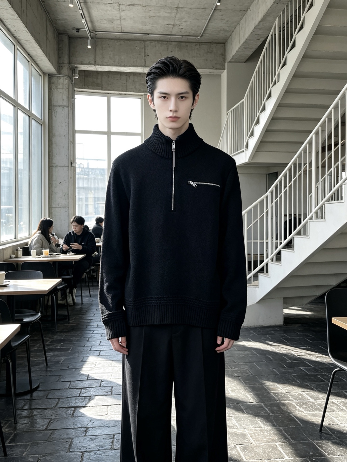 Moncler蒙口💥独家专供新款原单男士休闲毛衣 高端定制 高版本 时尚百搭爆款⚠️⚠️✨✨进口面料 手感超柔软细腻  