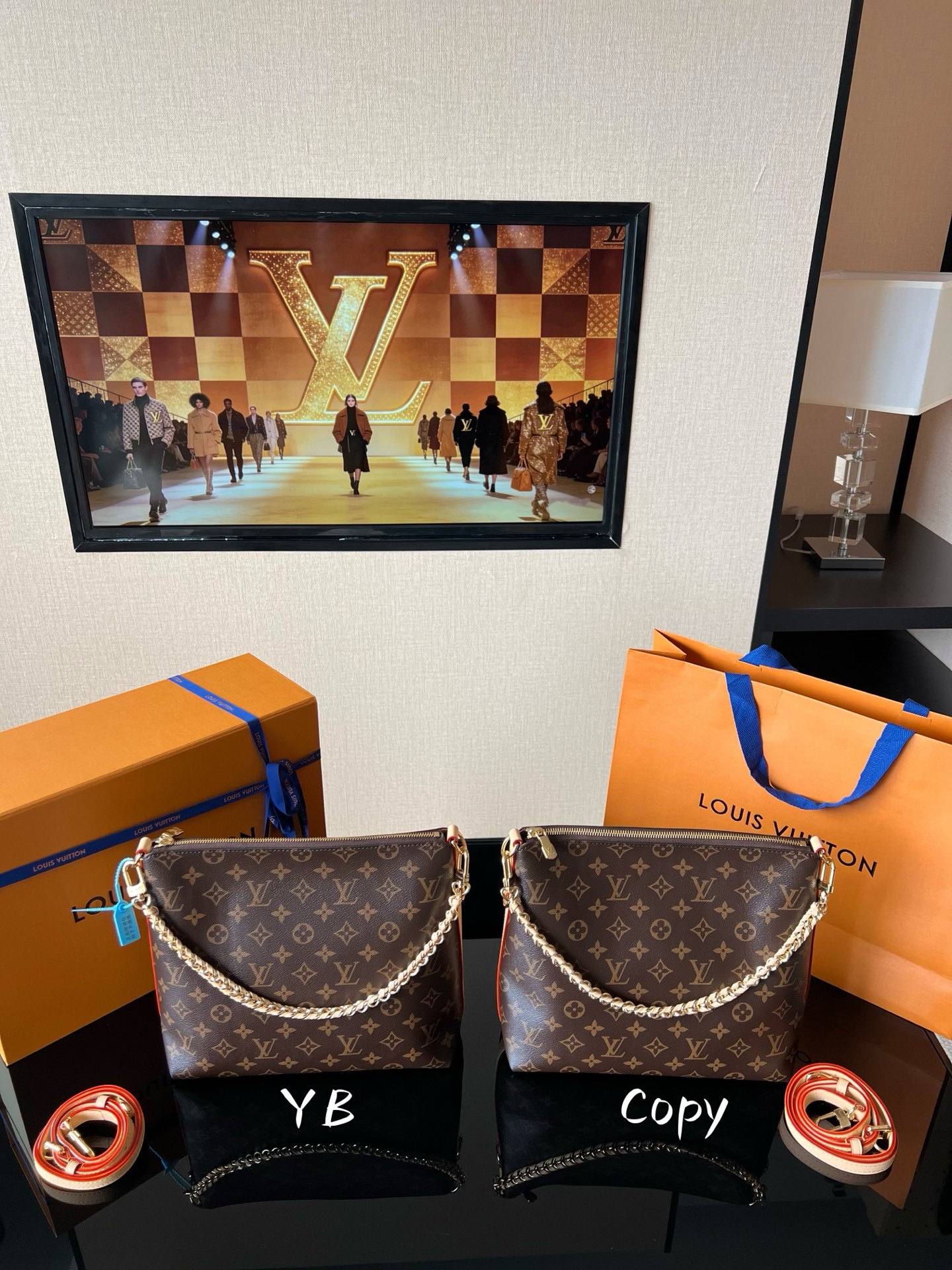 Versión rara de LOUIS VUITTON ✅ Compre desmontaje y construcción Zp‼ ️Realmente hecho de cuero HAAS original francés ✈️…