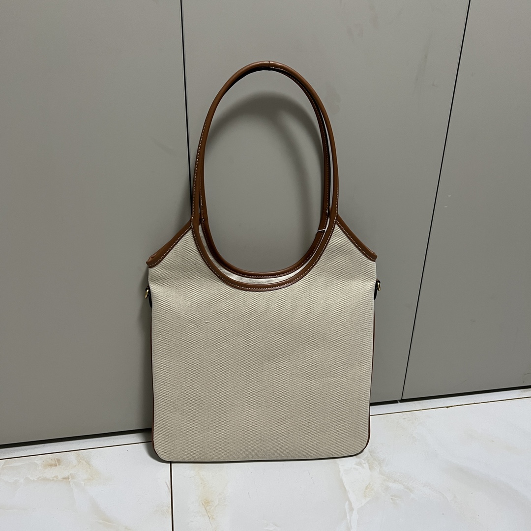 Miu Miu Canvas Hobo Shoulder Tote - Comprehensive 2