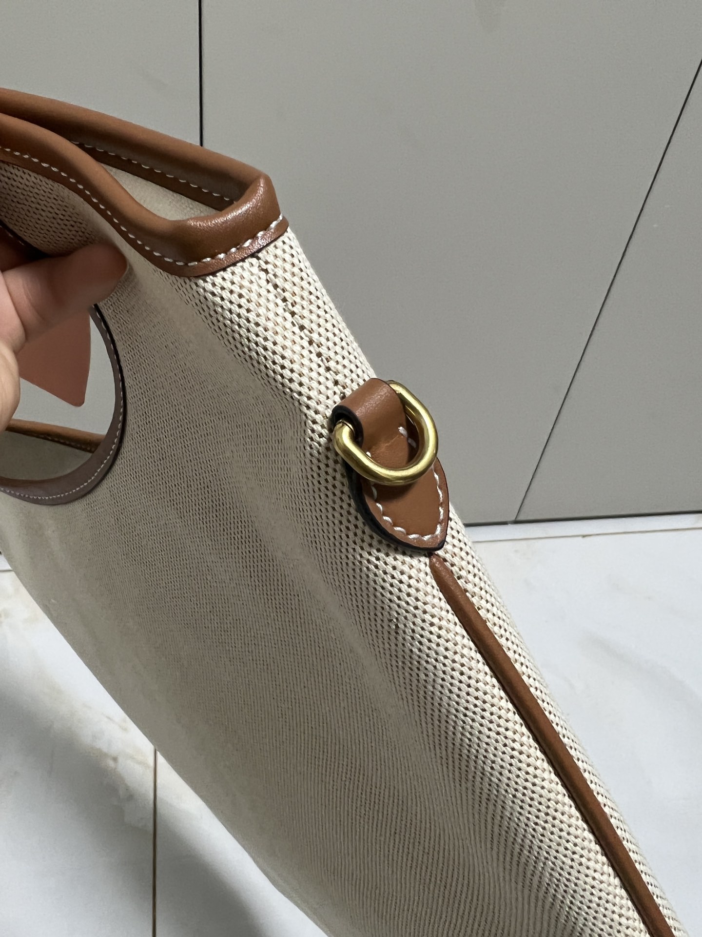 Miu Miu Canvas Hobo Shoulder Tote - Comprehensive 5