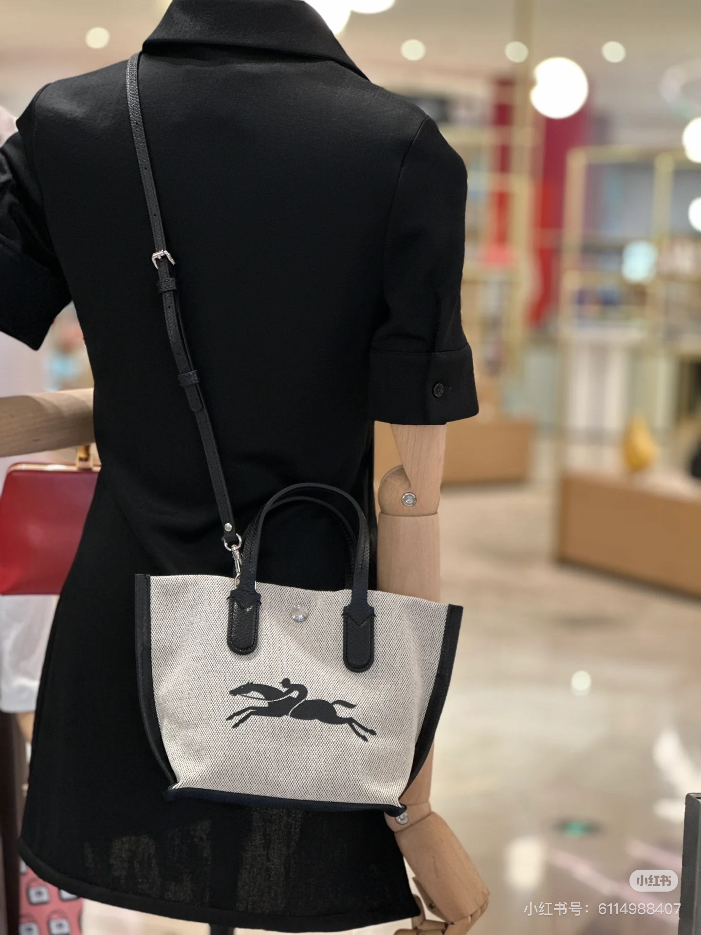 最新款珑骧mini帆布托特包tote 2