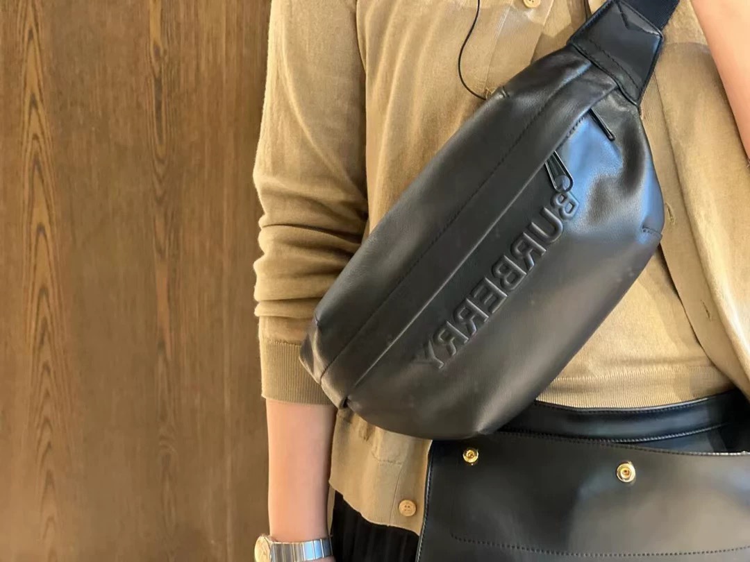 BURBERRY Men's Belt Bag / Crossbody Sling Bag - Comprehensive