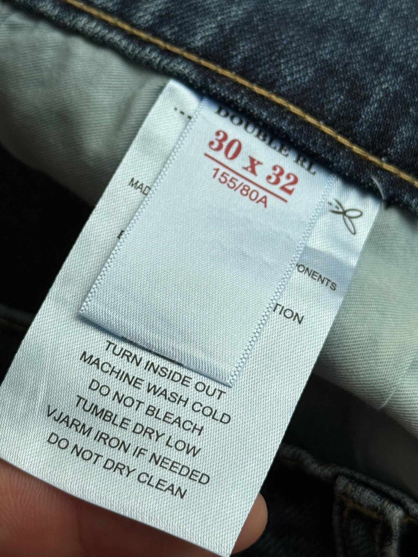 Ralph Lauren/拉夫劳伦男装 24早秋Parkside Active弹力修身牛仔裤