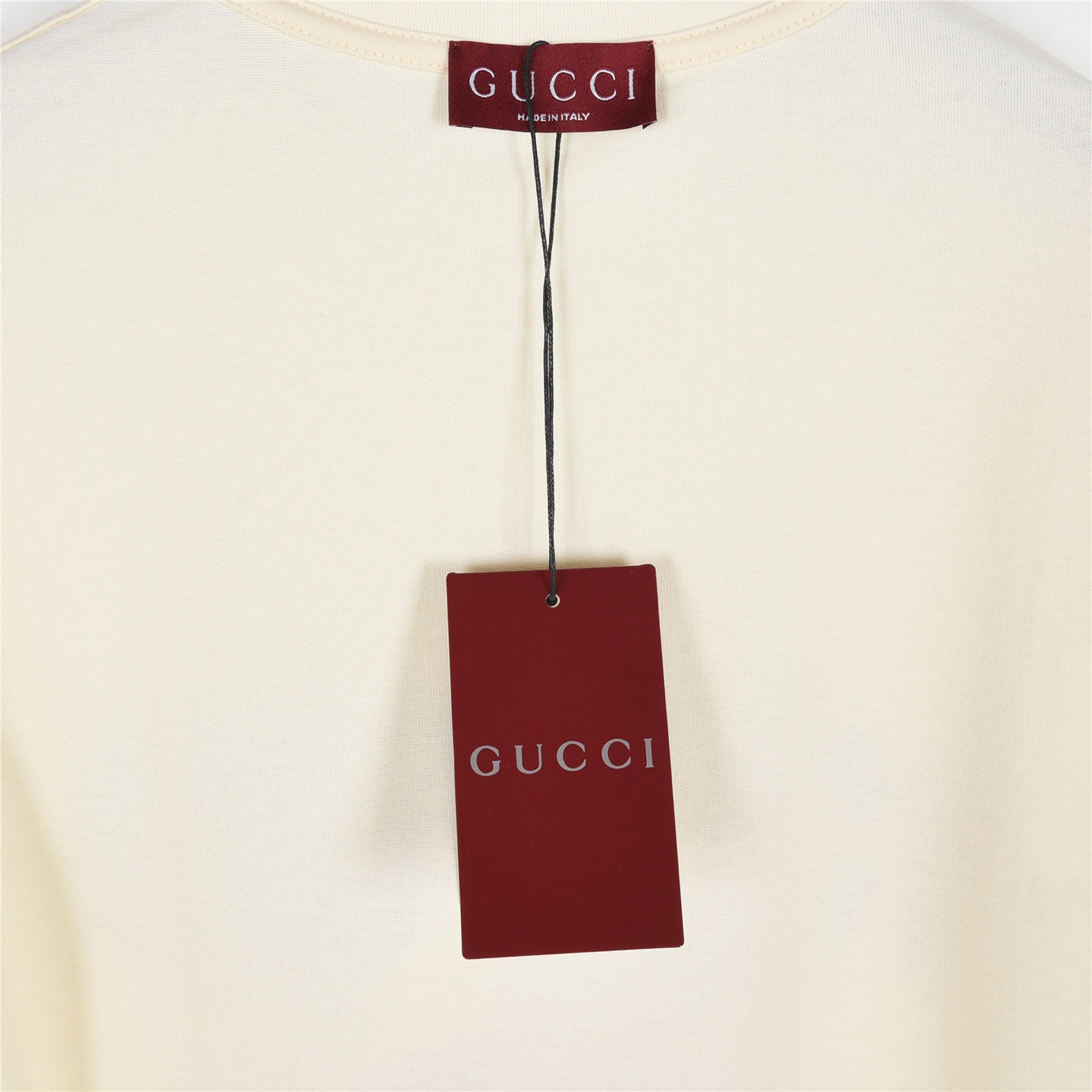 GUCCI古驰2025春夏新品插画趣味动物数码直喷工艺短袖T恤