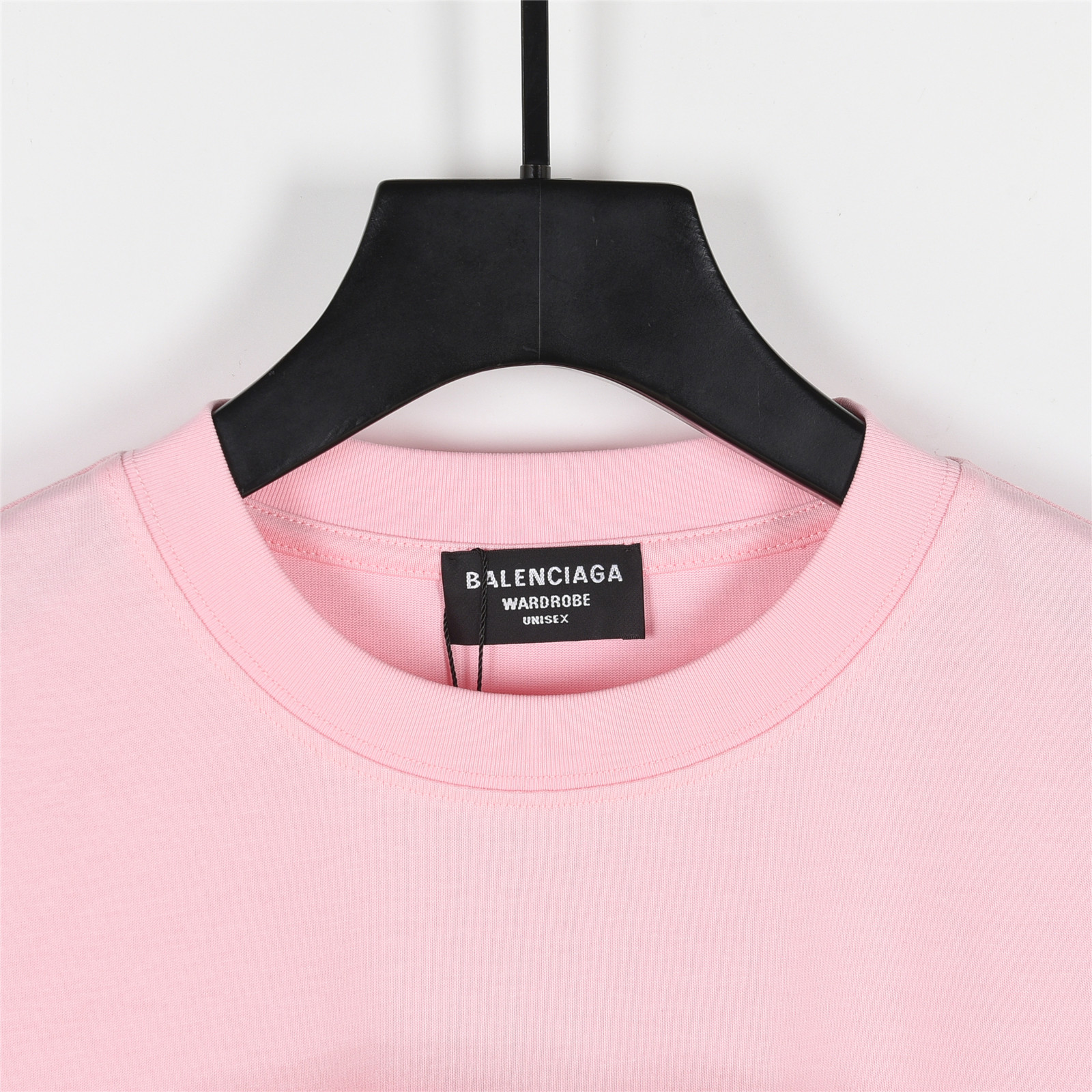 BALENCIAGA巴黎世家数码直喷日落铁塔短袖T恤