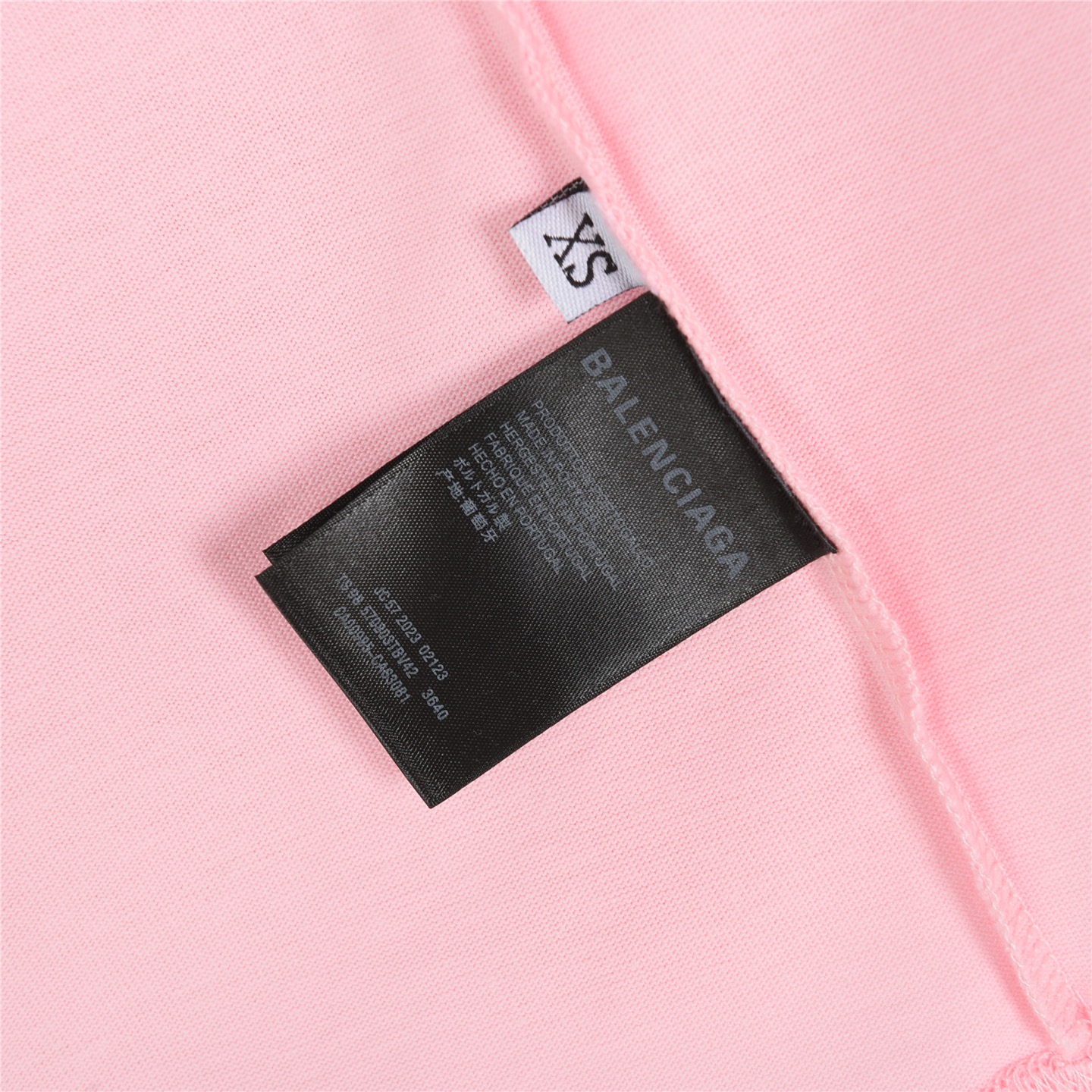 BALENCIAGA巴黎世家数码直喷日落铁塔短袖T恤