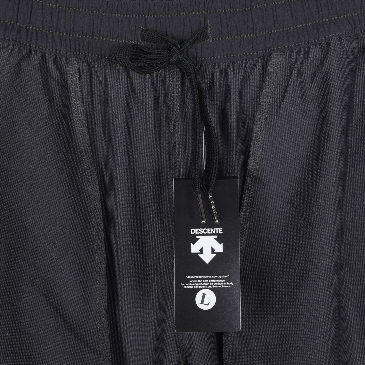 DESCENTE/迪桑特新款口袋防泼水轻薄速干梭织收口长裤