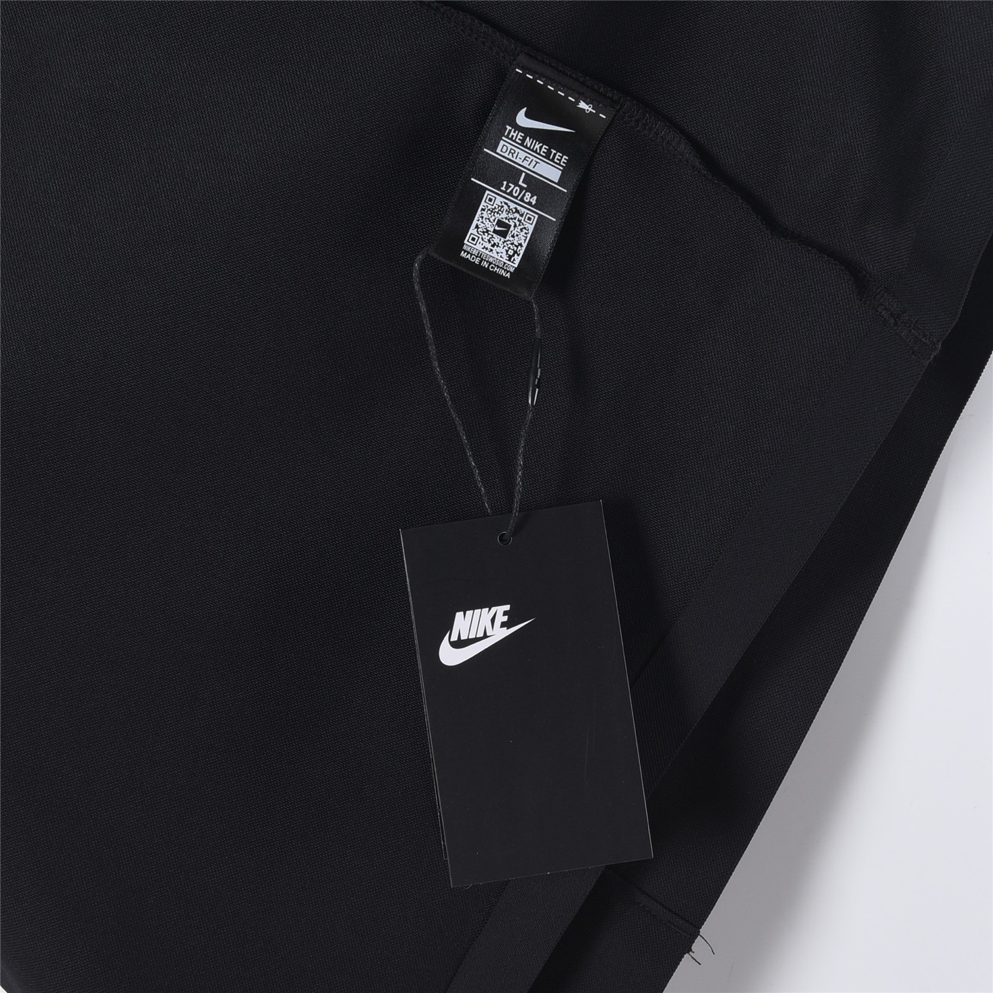 礼盒包装圆领 Nike耐克速干冰丝圆领短袖 黑色