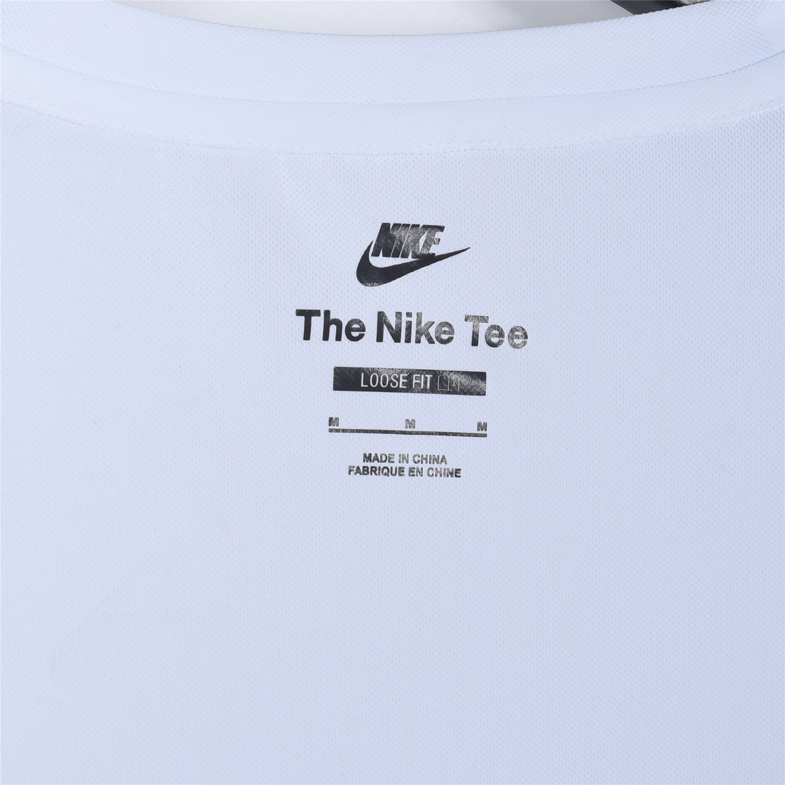 礼盒包装圆领 Nike耐克速干冰丝圆领短袖 白色