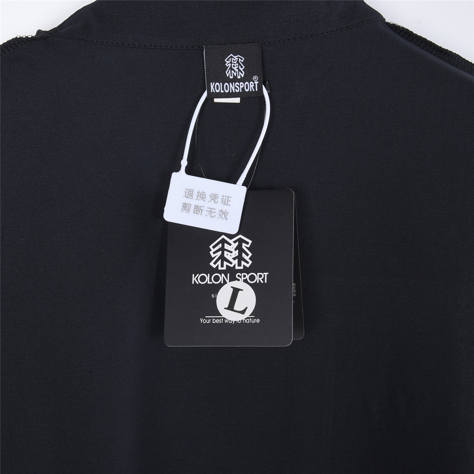金属扣款 KOLONSPORT/可隆户外机能半拉链短袖-Chinese UA Cheap High Quatity Brand Clothes Bags handbags Sneakers wholesale wholesaler seller from China Factory suppliers Fashion Clothing Shoes best Quality Beautiful Price 金属扣款 KOLONSPORT/可隆户外机能半拉链短袖