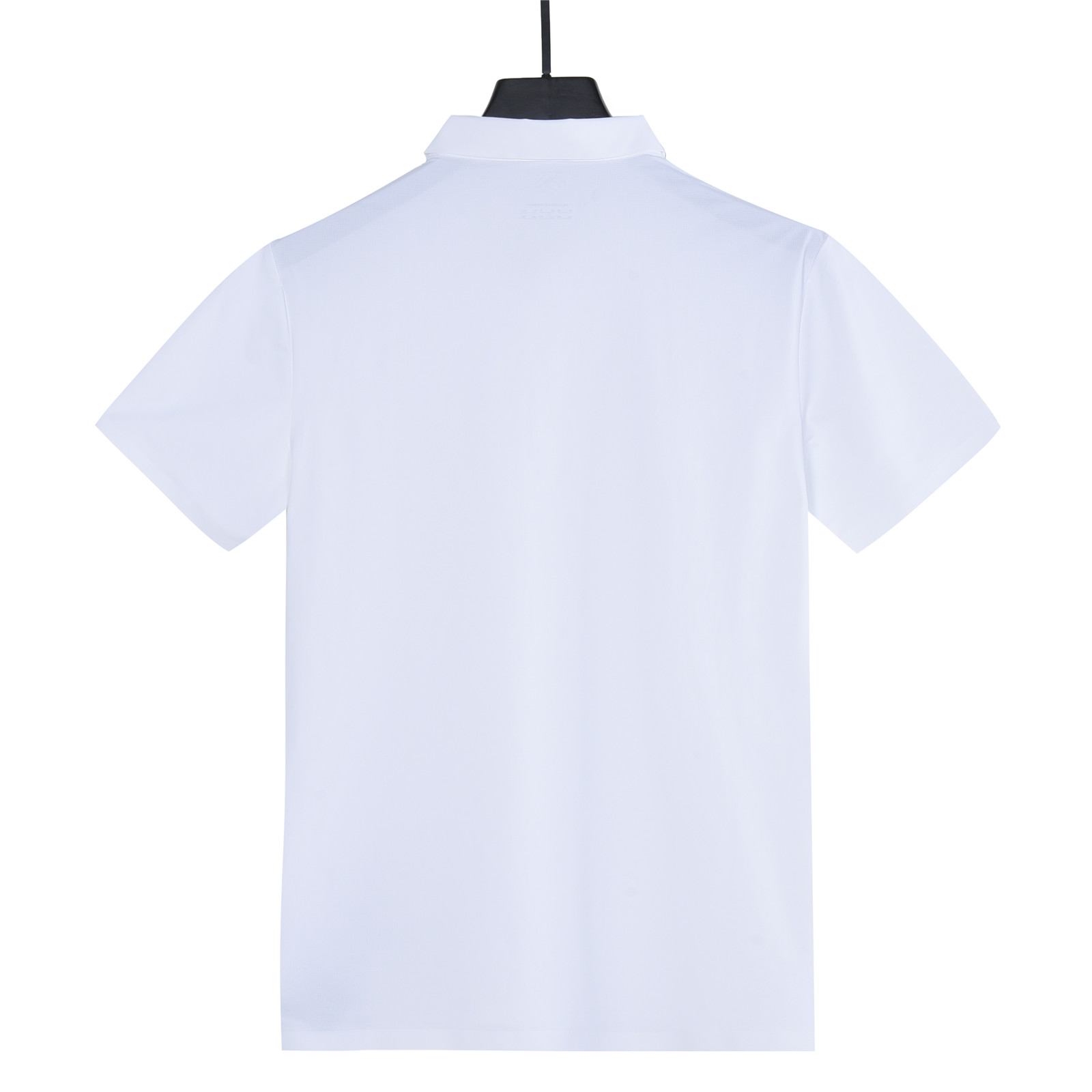 DESCENTE / 迪桑特 华夫格冰丝棉无痕速干polo短袖 白色